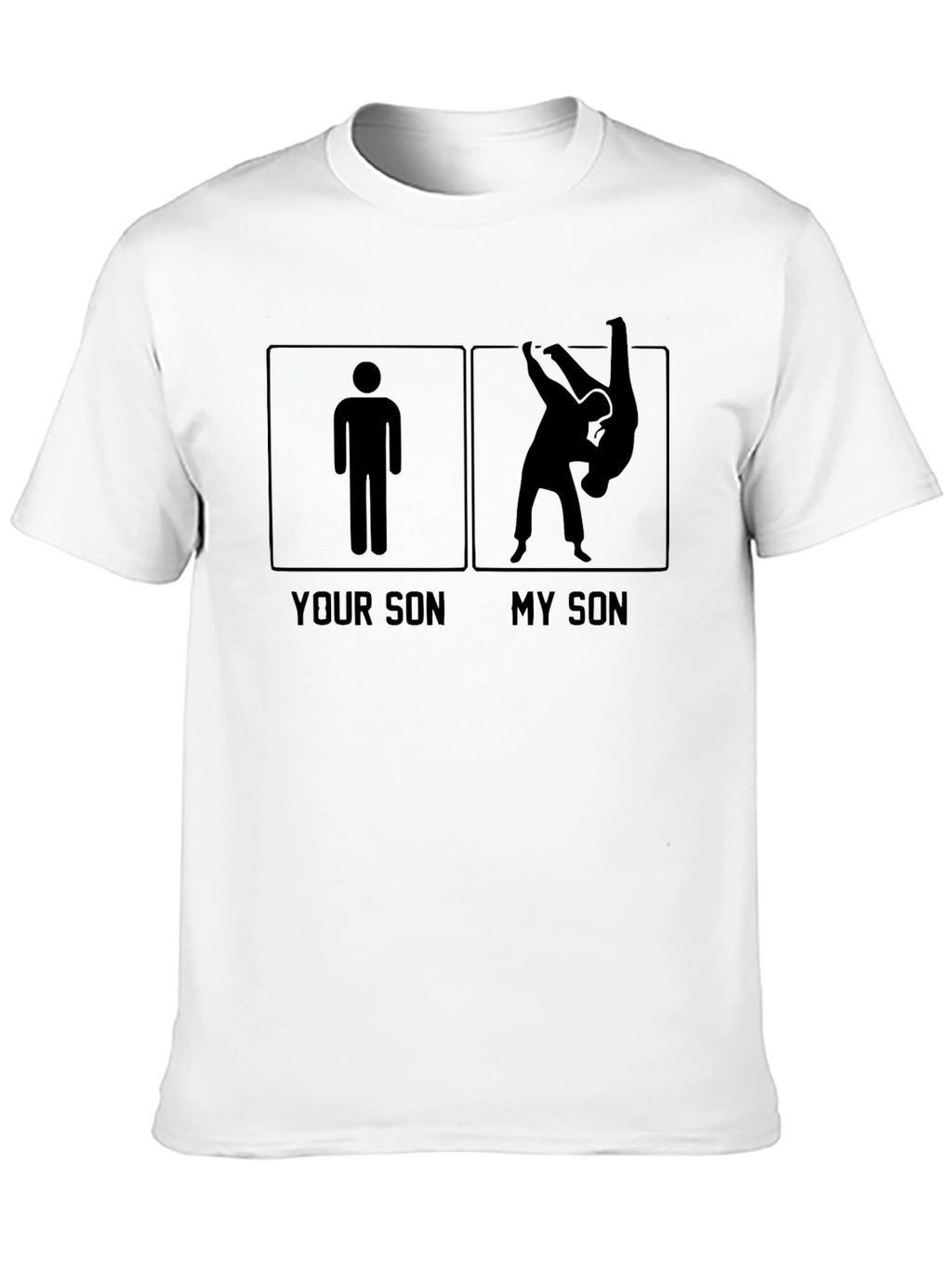Your Son My Son Grappling Jiu Jitsu Black T-Shirt