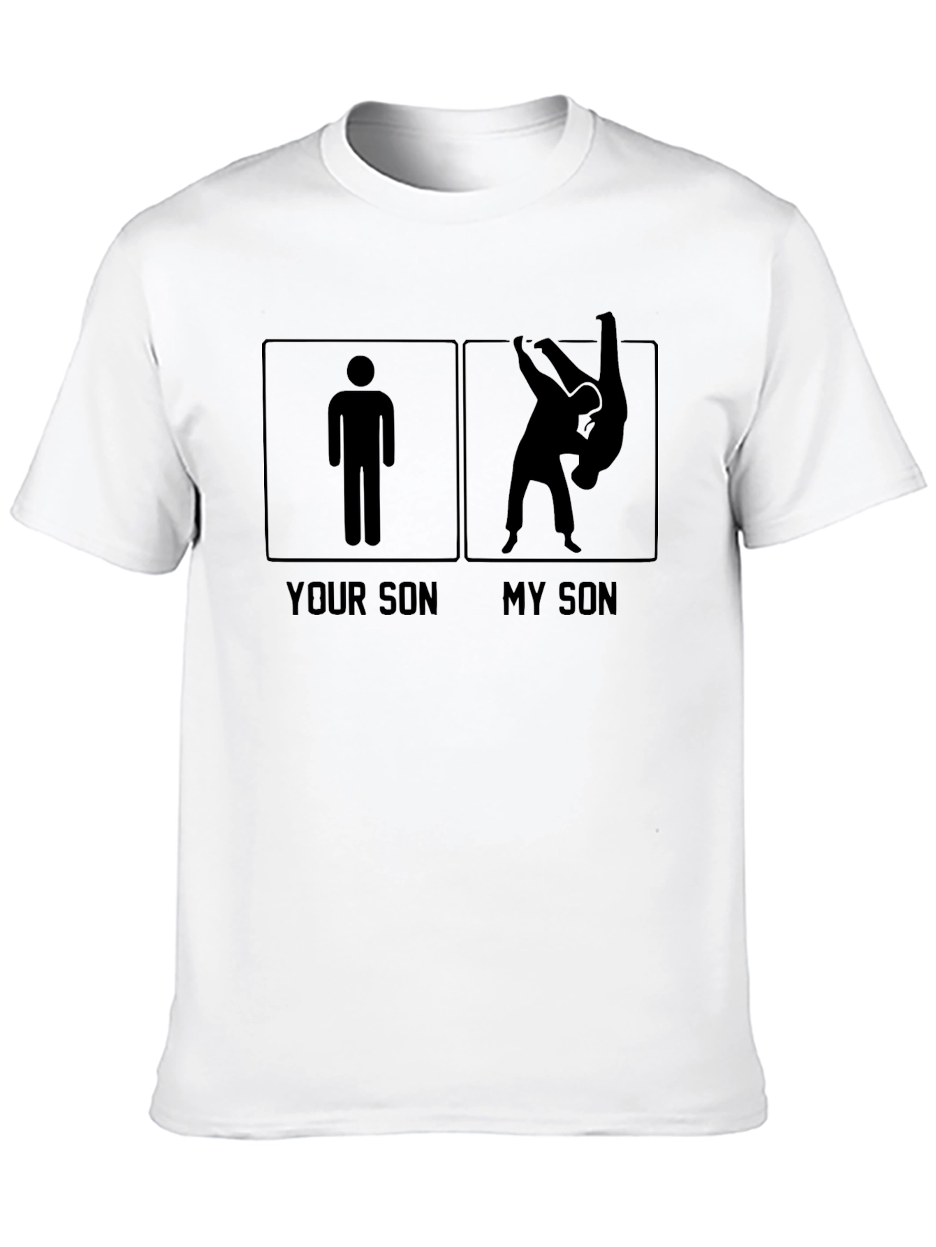 Your Son My Son Grappling Jiu Jitsu Black T-Shirt
