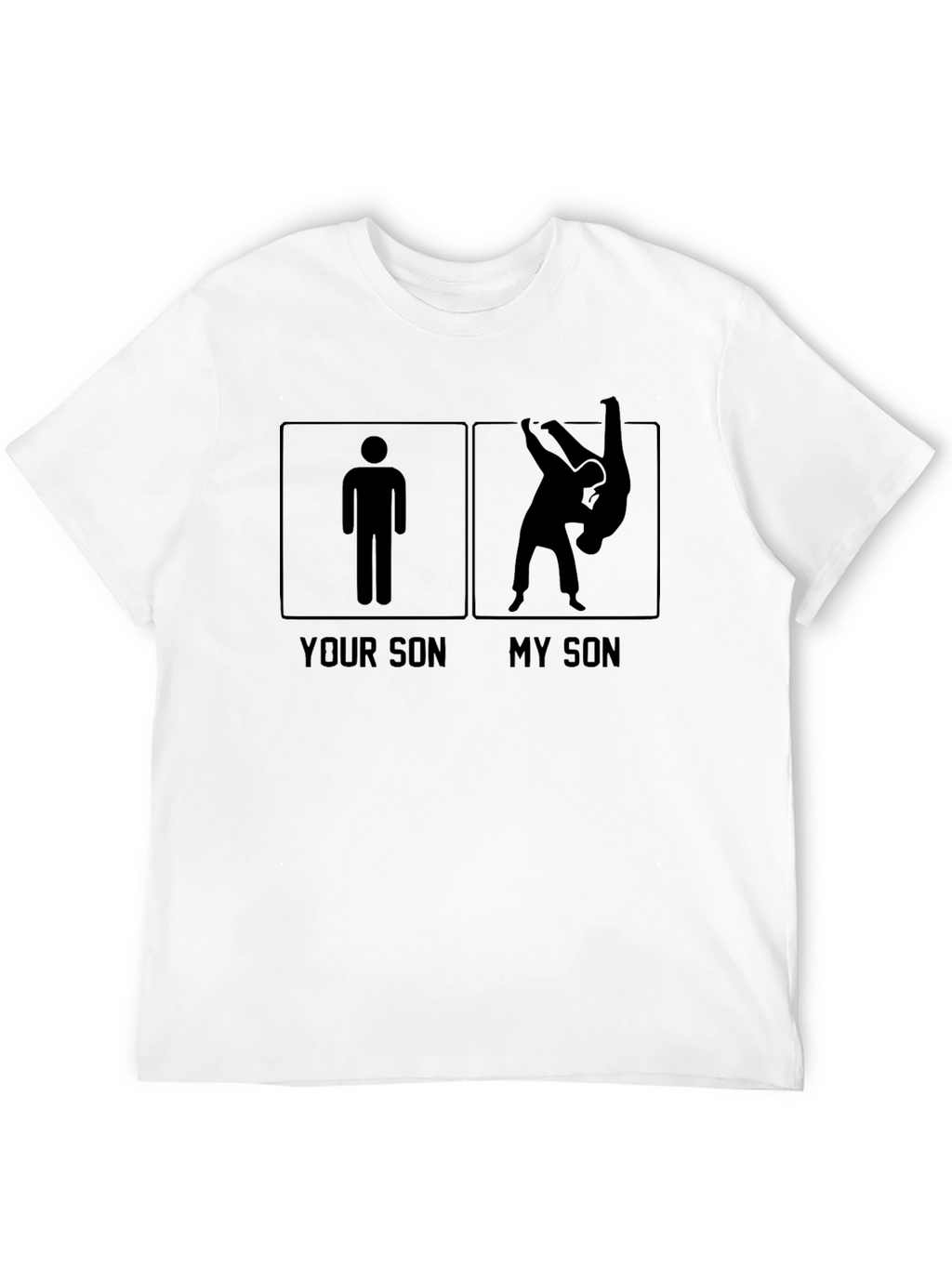 Your Son My Son Grappling Jiu Jitsu Black T-Shirt