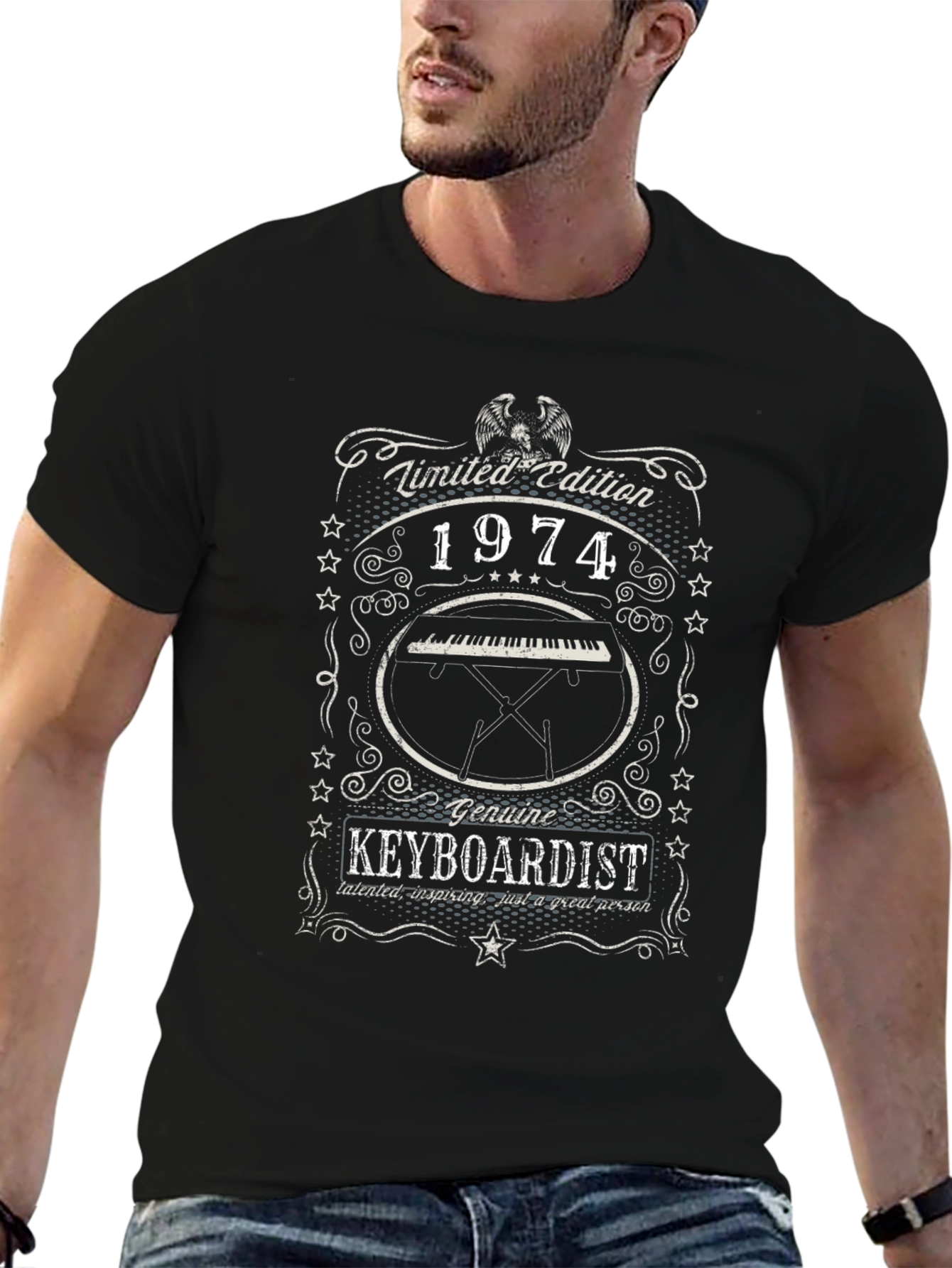 Limited Edition 1974 Keyboardist T-Shirt