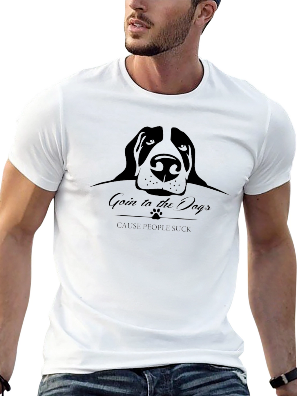 Goin to the Dogs Tee - Mens Graphic T-Shirt