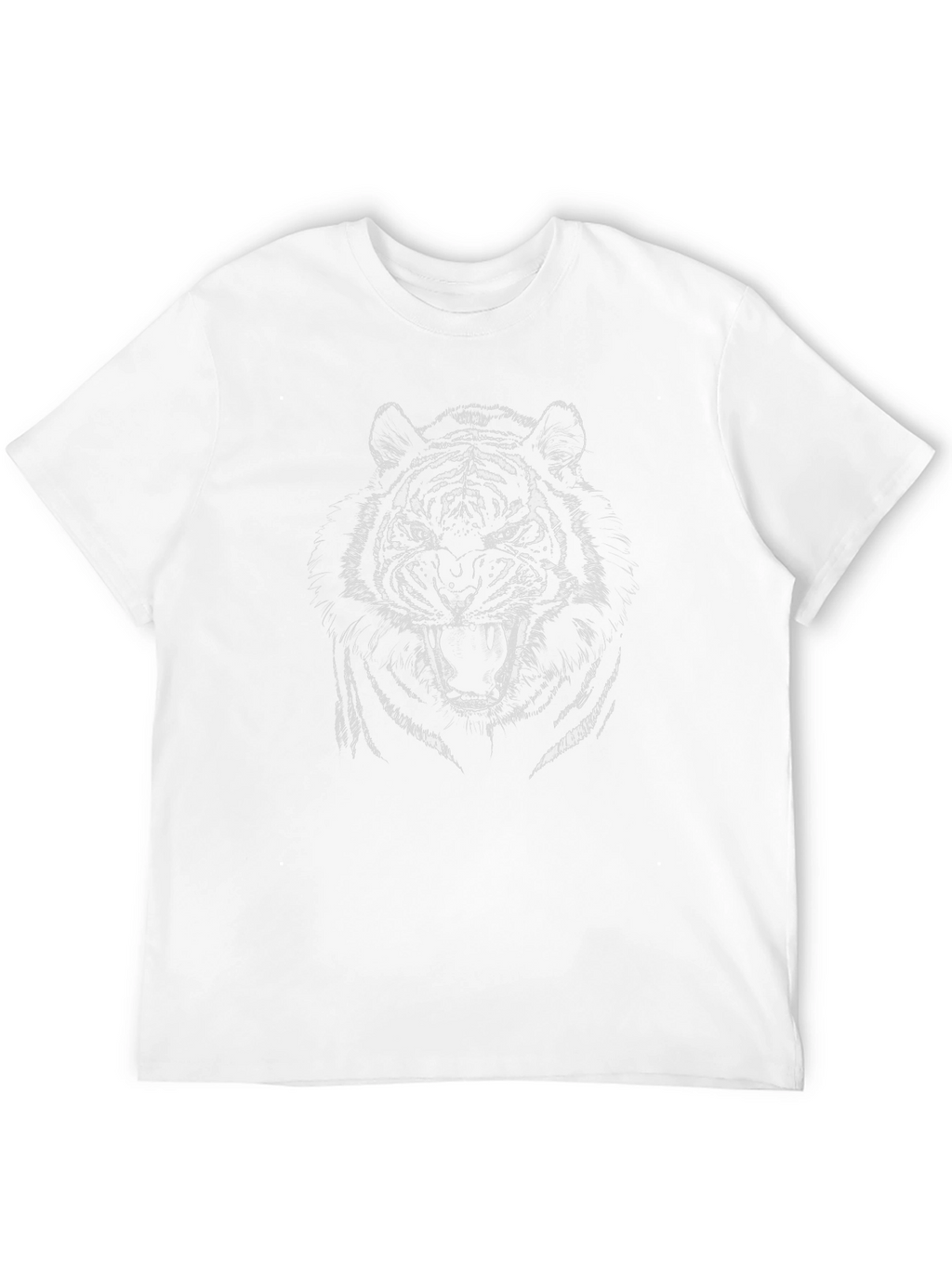 Black Tiger Graphic Tee - Mens Short Sleeve