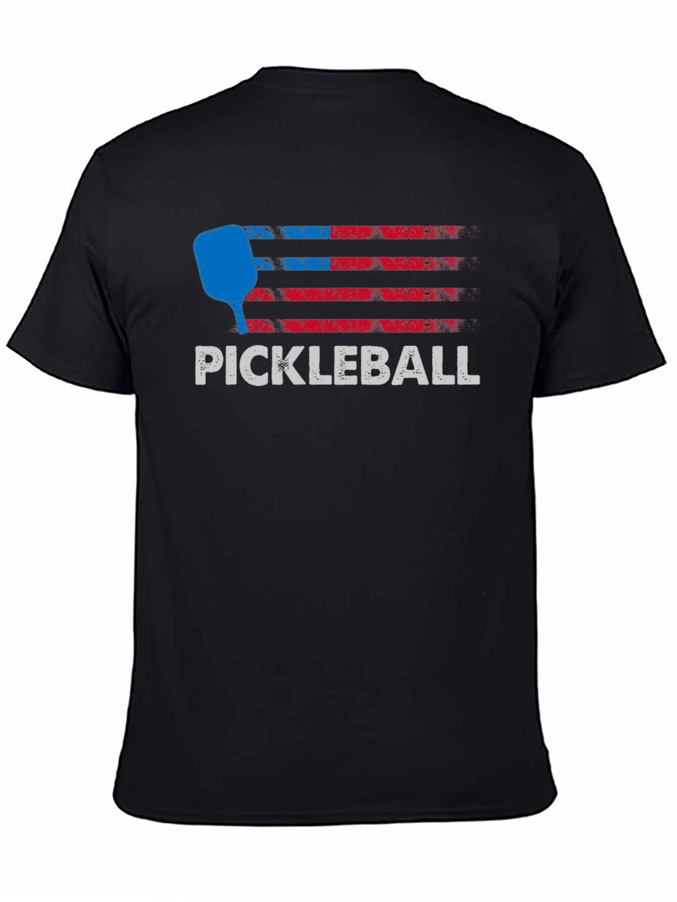 Pickleball American Flag T-Shirt