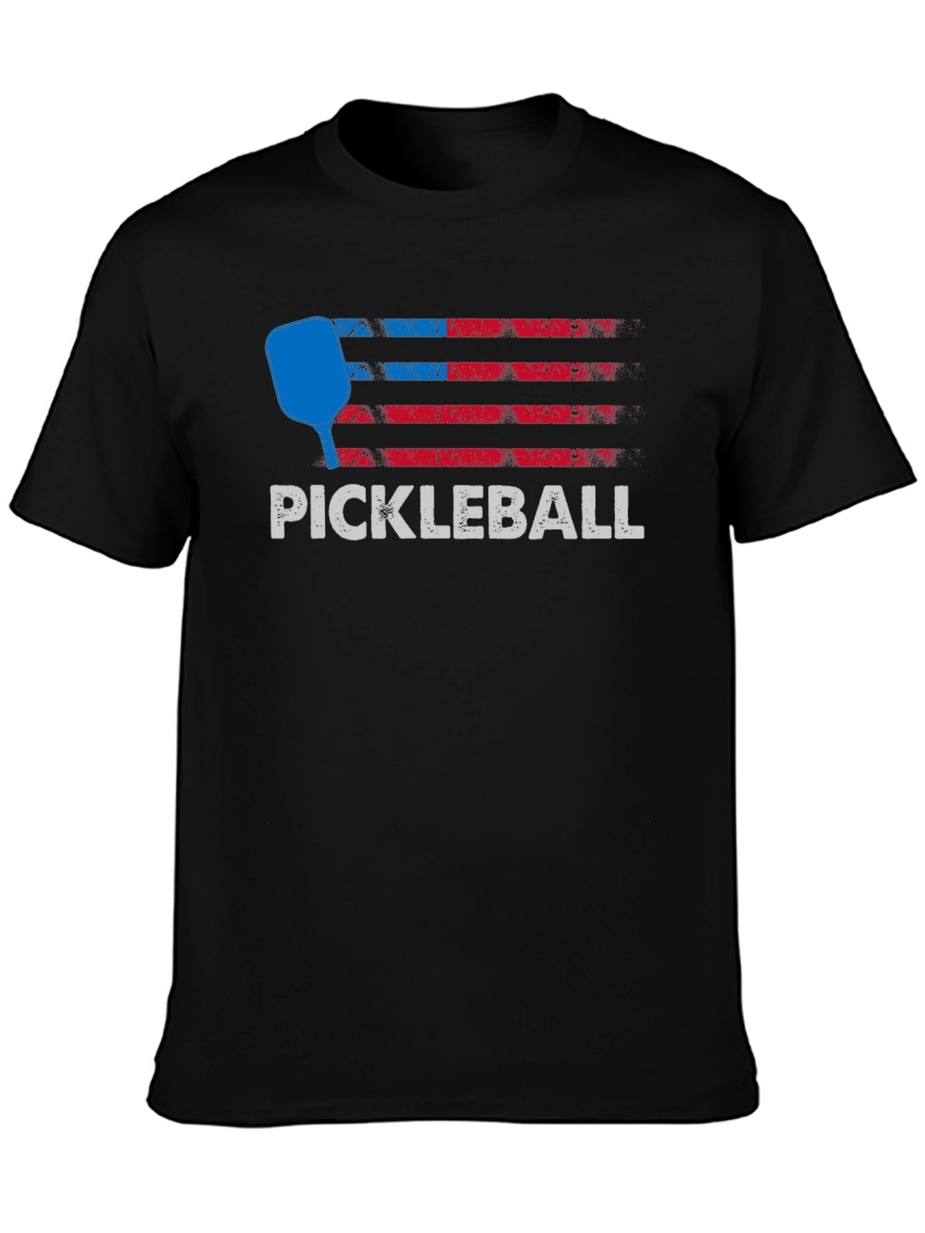 Pickleball American Flag T-Shirt