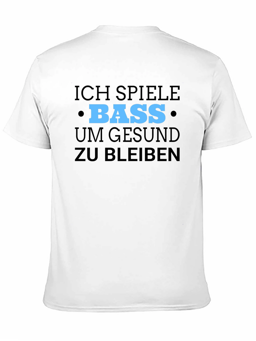 Bass Guitar Player T-Shirt: Ich Spiele Bass