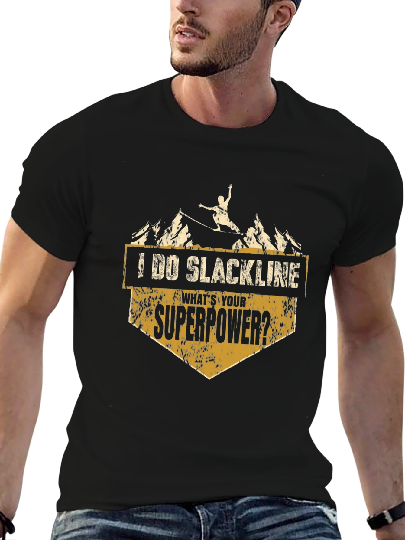 I Do Slackline Superpower T-Shirt