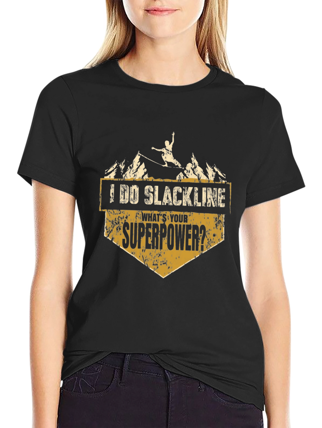 I Do Slackline Superpower T-Shirt