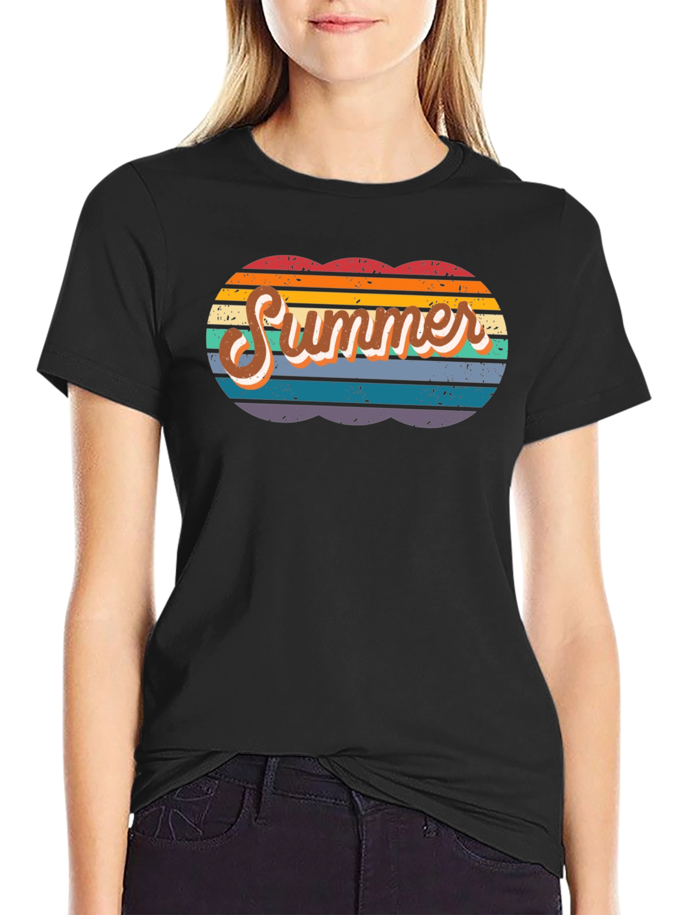 Retro Summer T-Shirt - Stylish Vintage Design
