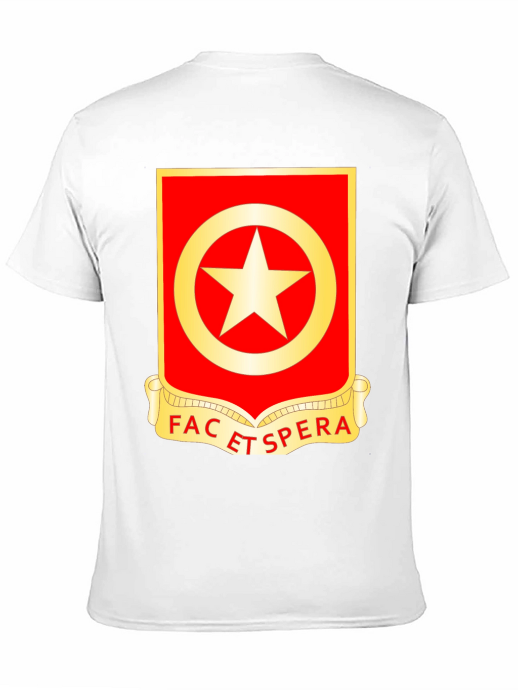 Army Unit Crest T-Shirt - FAC ET ESPERA
