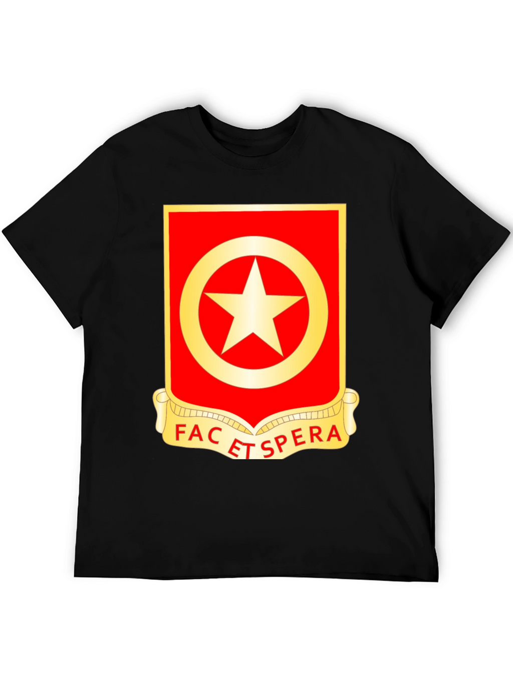 Army Unit Crest T-Shirt - FAC ET ESPERA