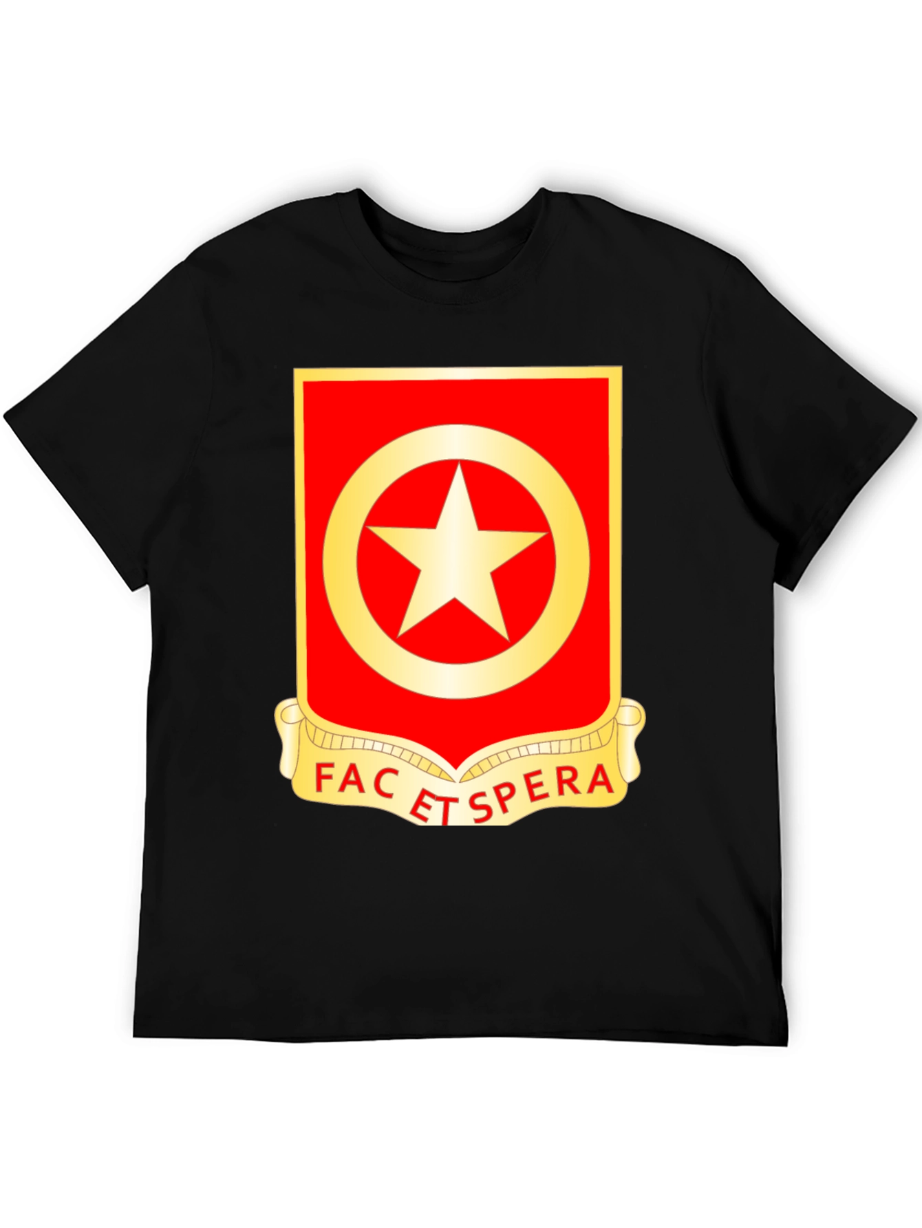 Army Unit Crest T-Shirt - FAC ET ESPERA