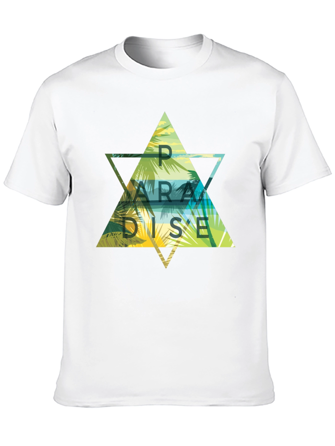 Paradise Graphic T-Shirt Tropical Summer Style