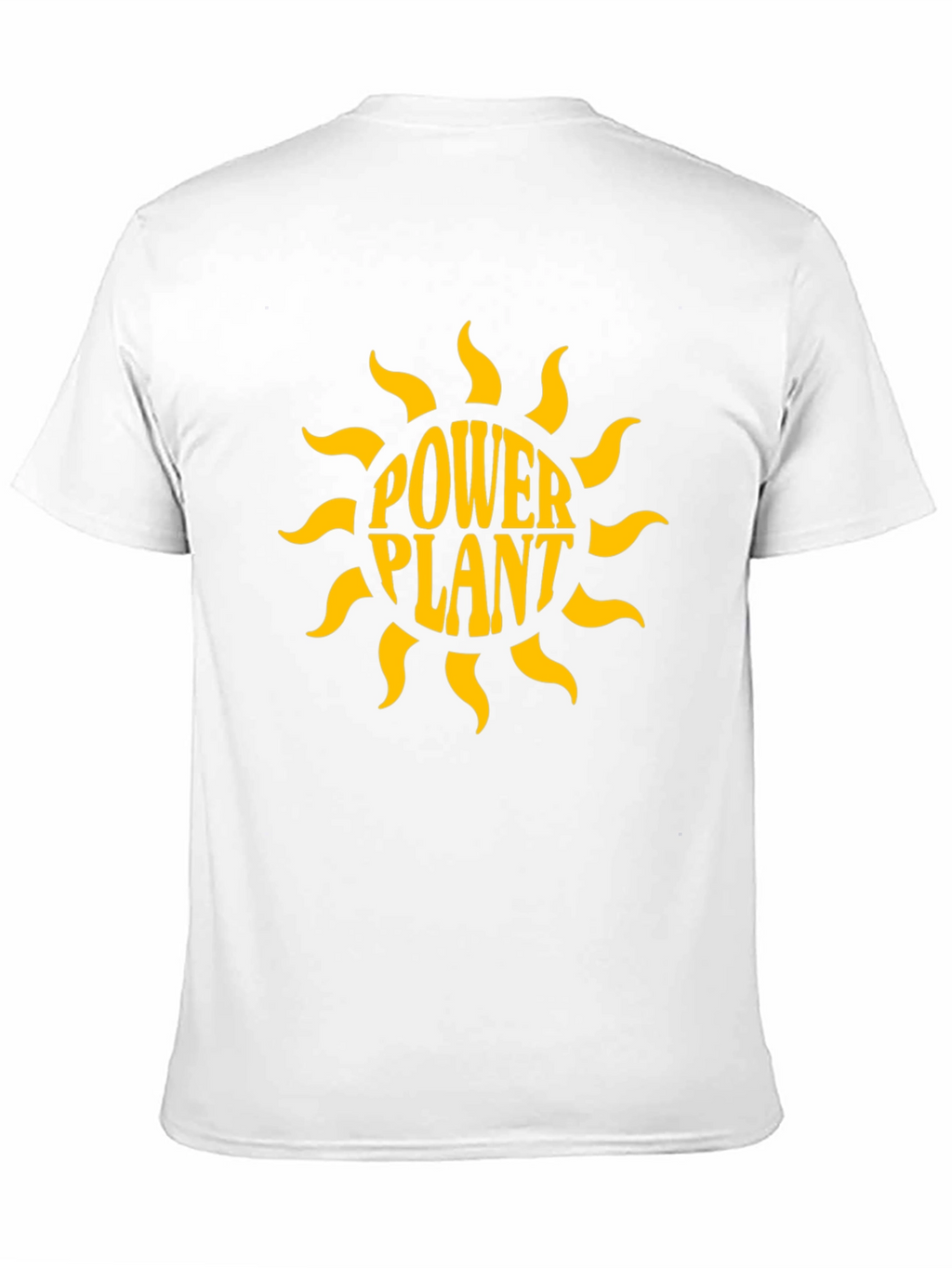 Power Plant Graphic Print Black T-Shirt