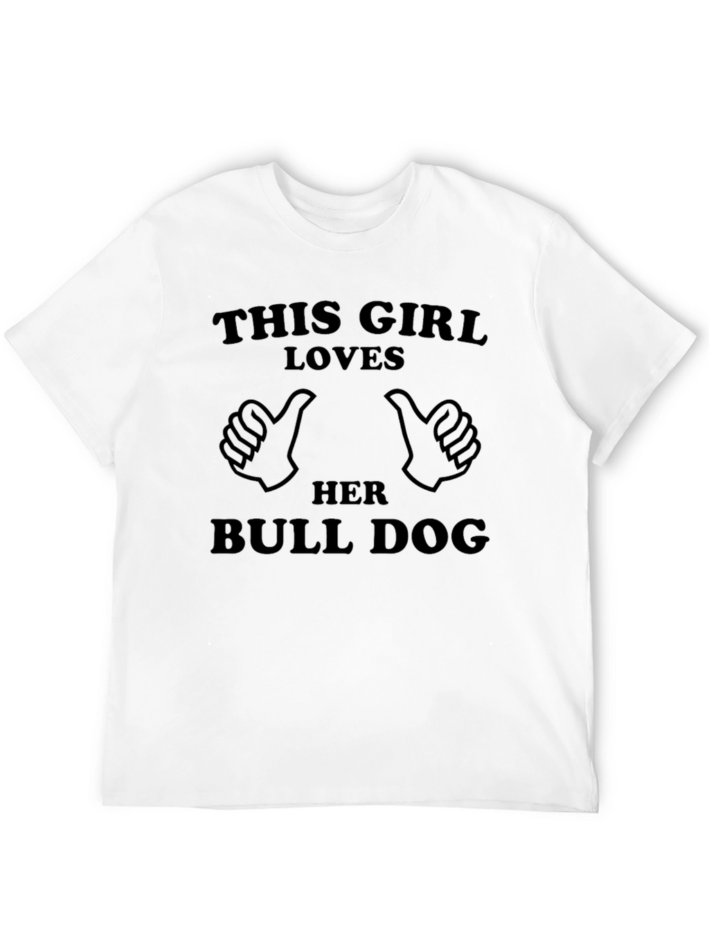 This Girl Loves Her Bulldog T-Shirt