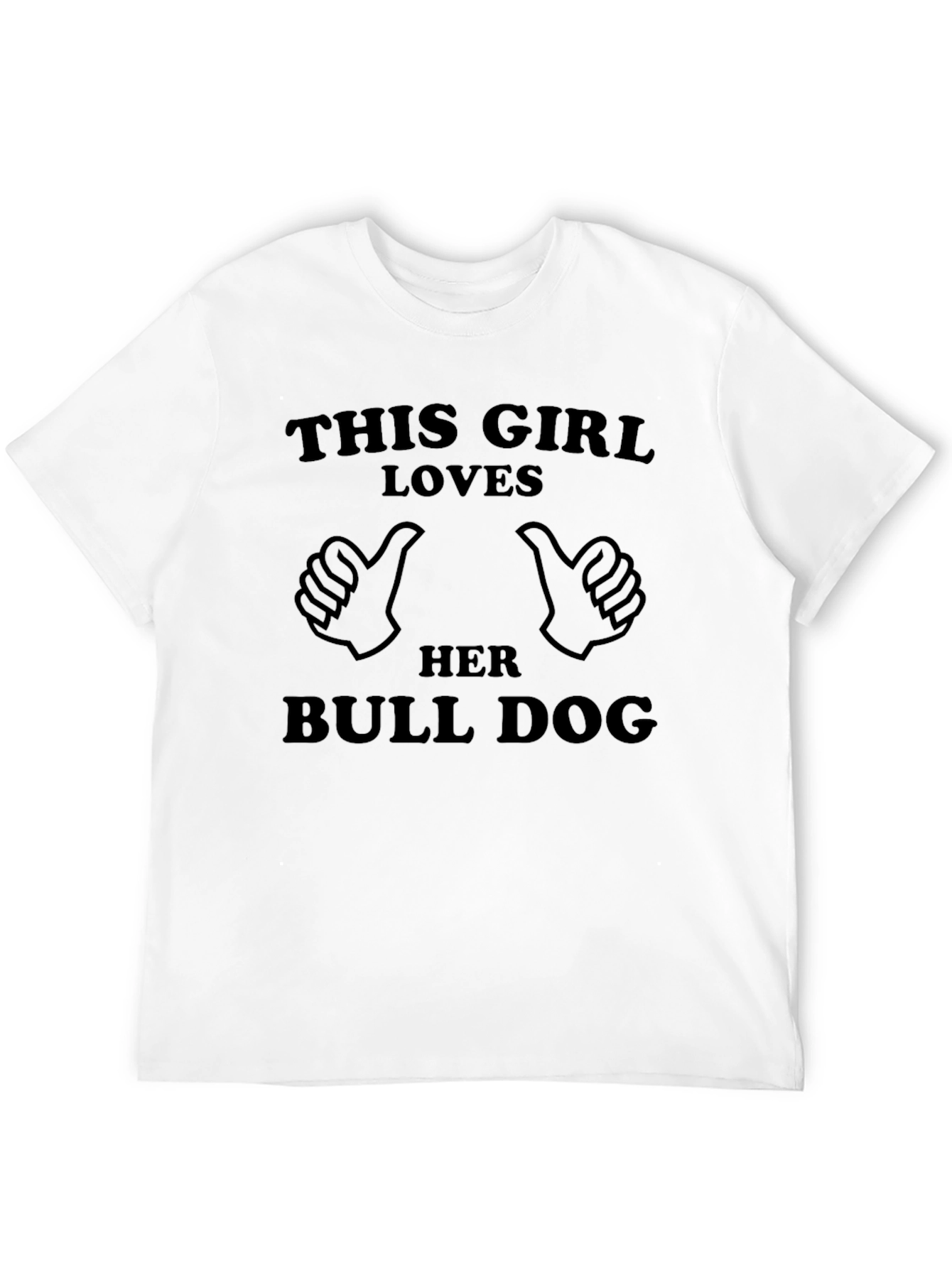 This Girl Loves Her Bulldog T-Shirt