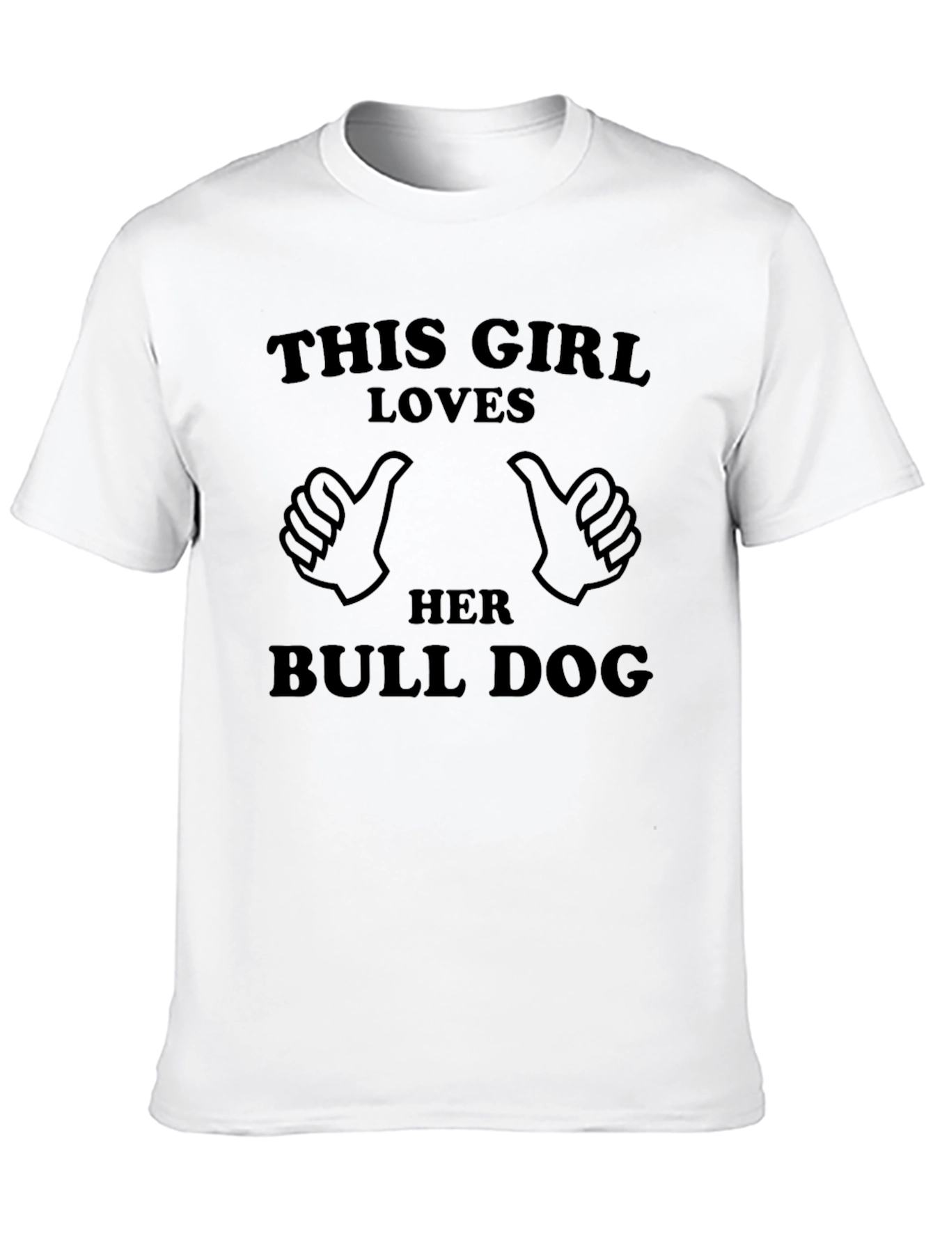 This Girl Loves Her Bulldog T-Shirt