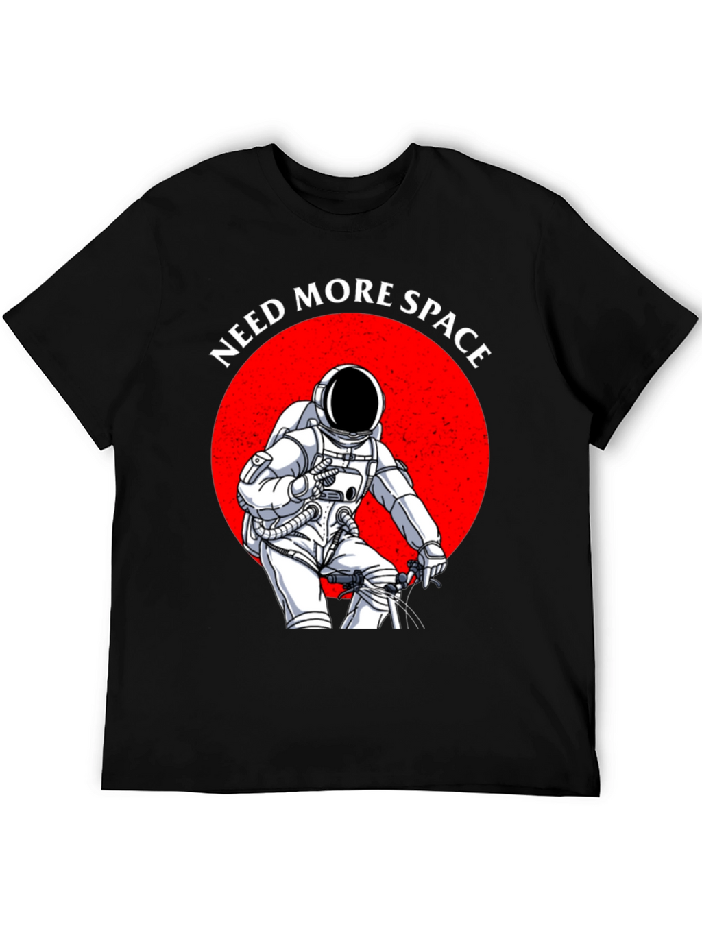 Need More Space Astronaut Graphic T-Shirt