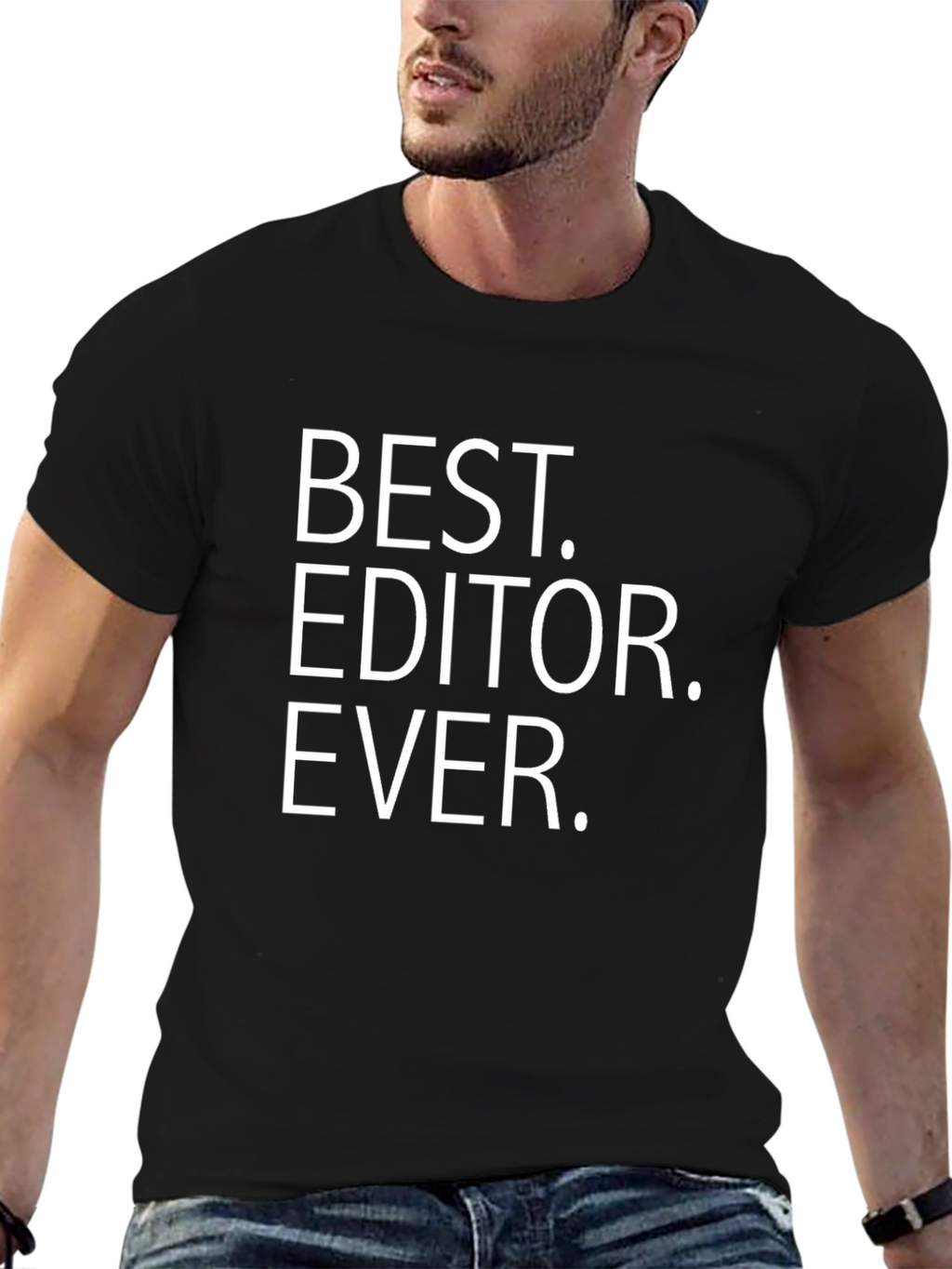 Best Editor Ever Black T-Shirt