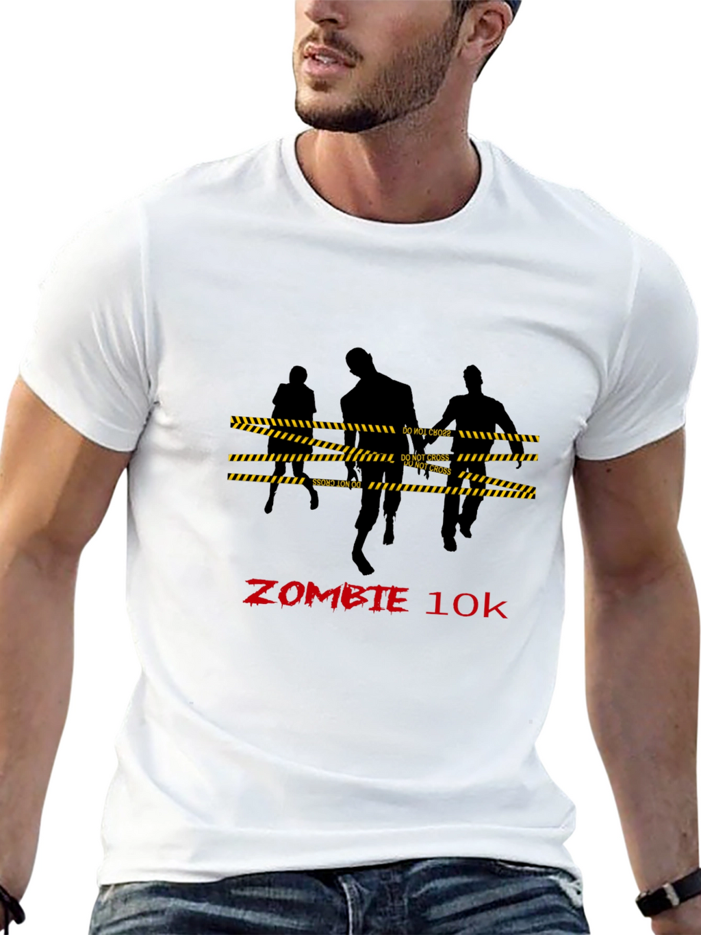 Zombie 10K Run T-Shirt - Black
