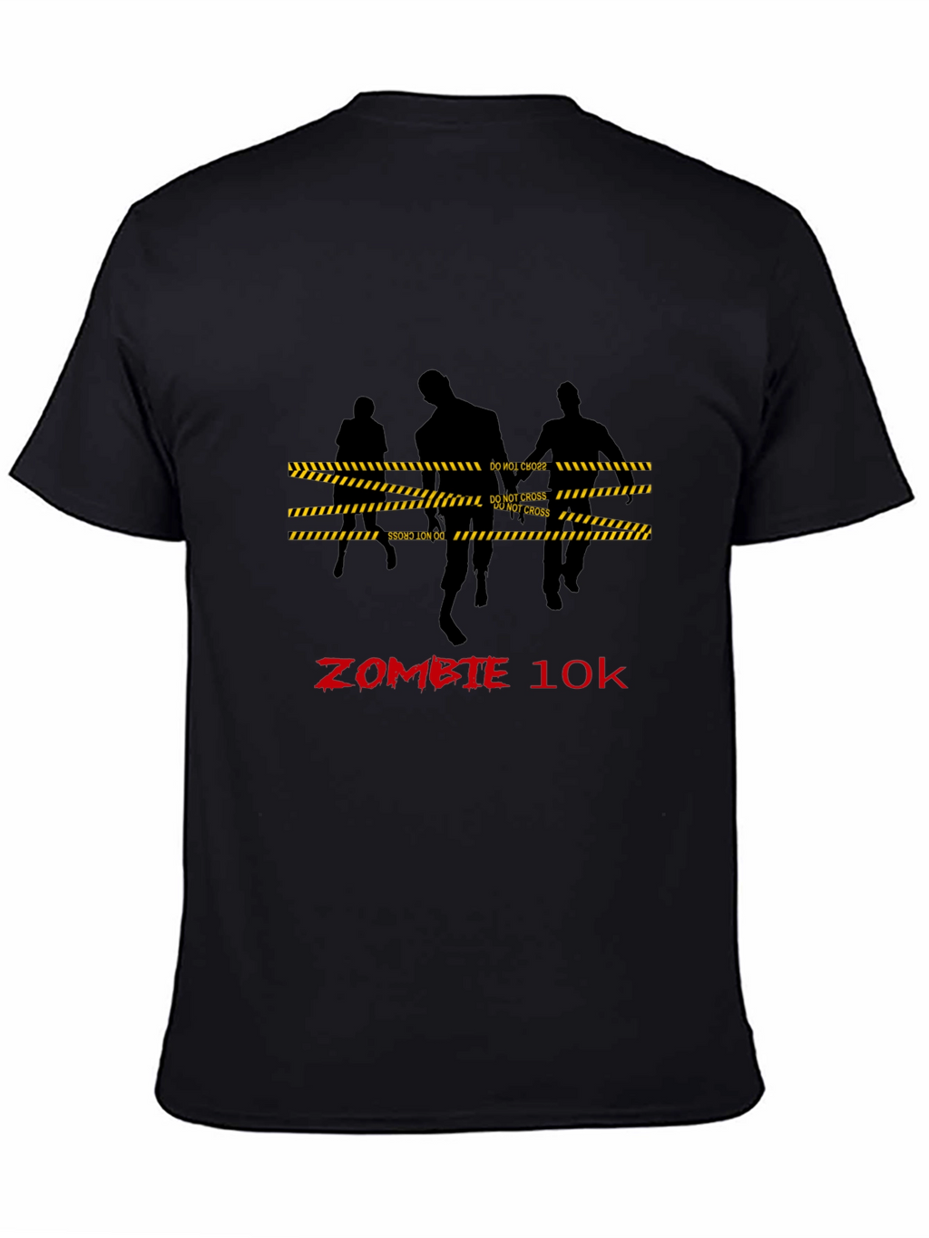 Zombie 10K Run T-Shirt - Black