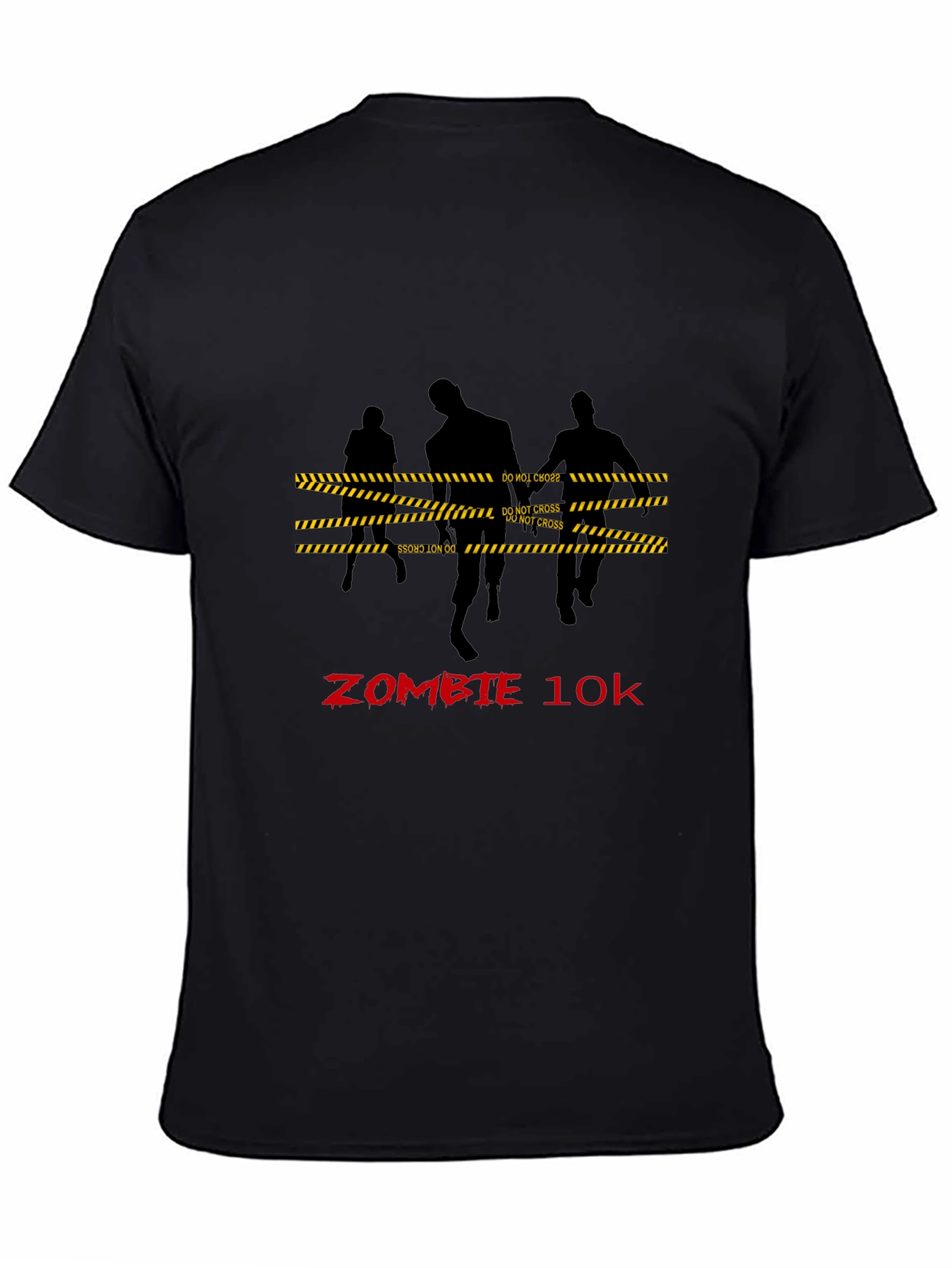 Zombie 10K Run T-Shirt - Black