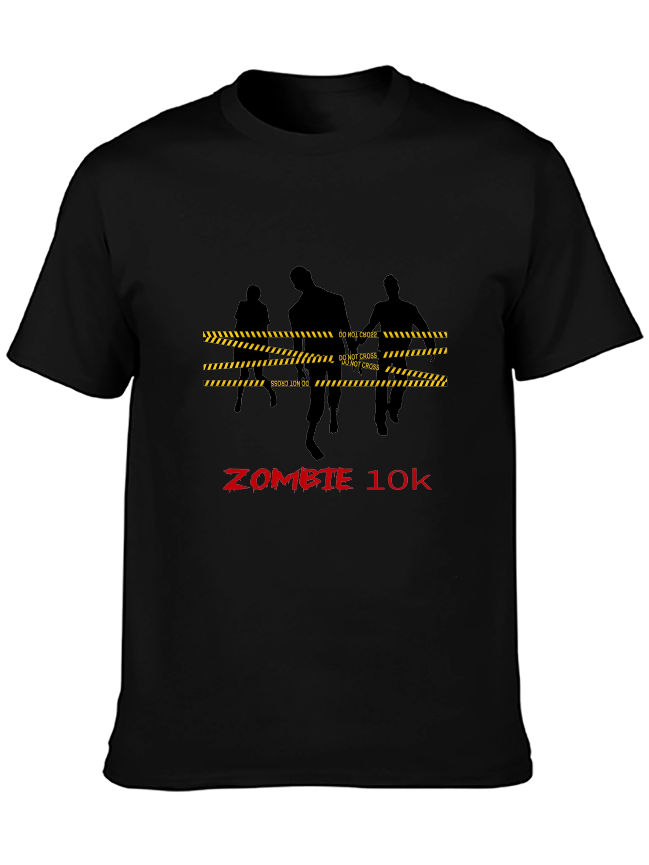 Zombie 10K Run T-Shirt - Black