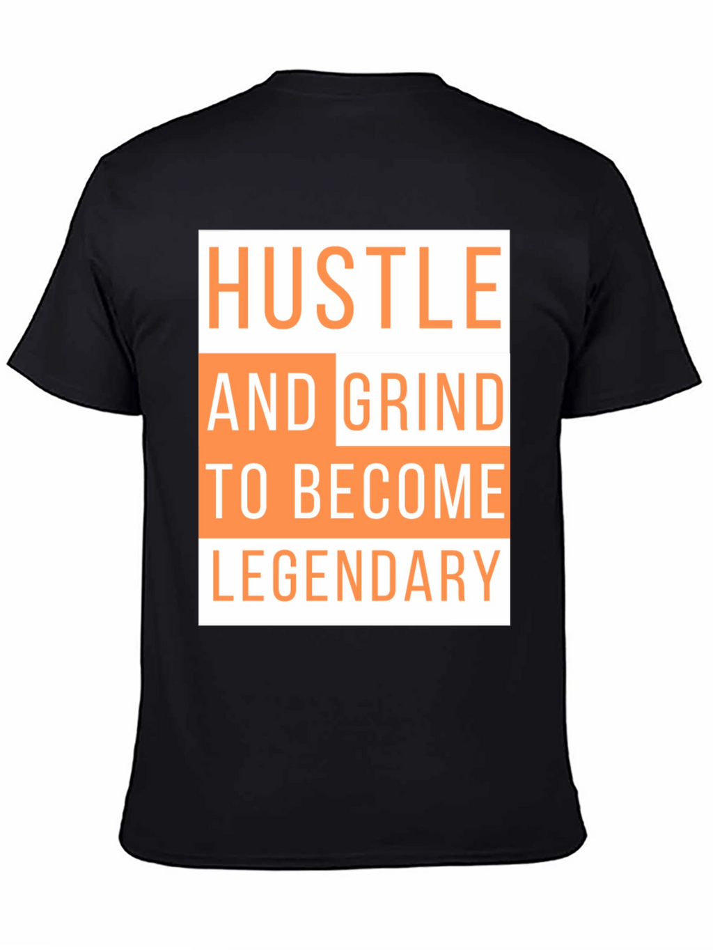 Hustle & Grind Legendary Black T-Shirt