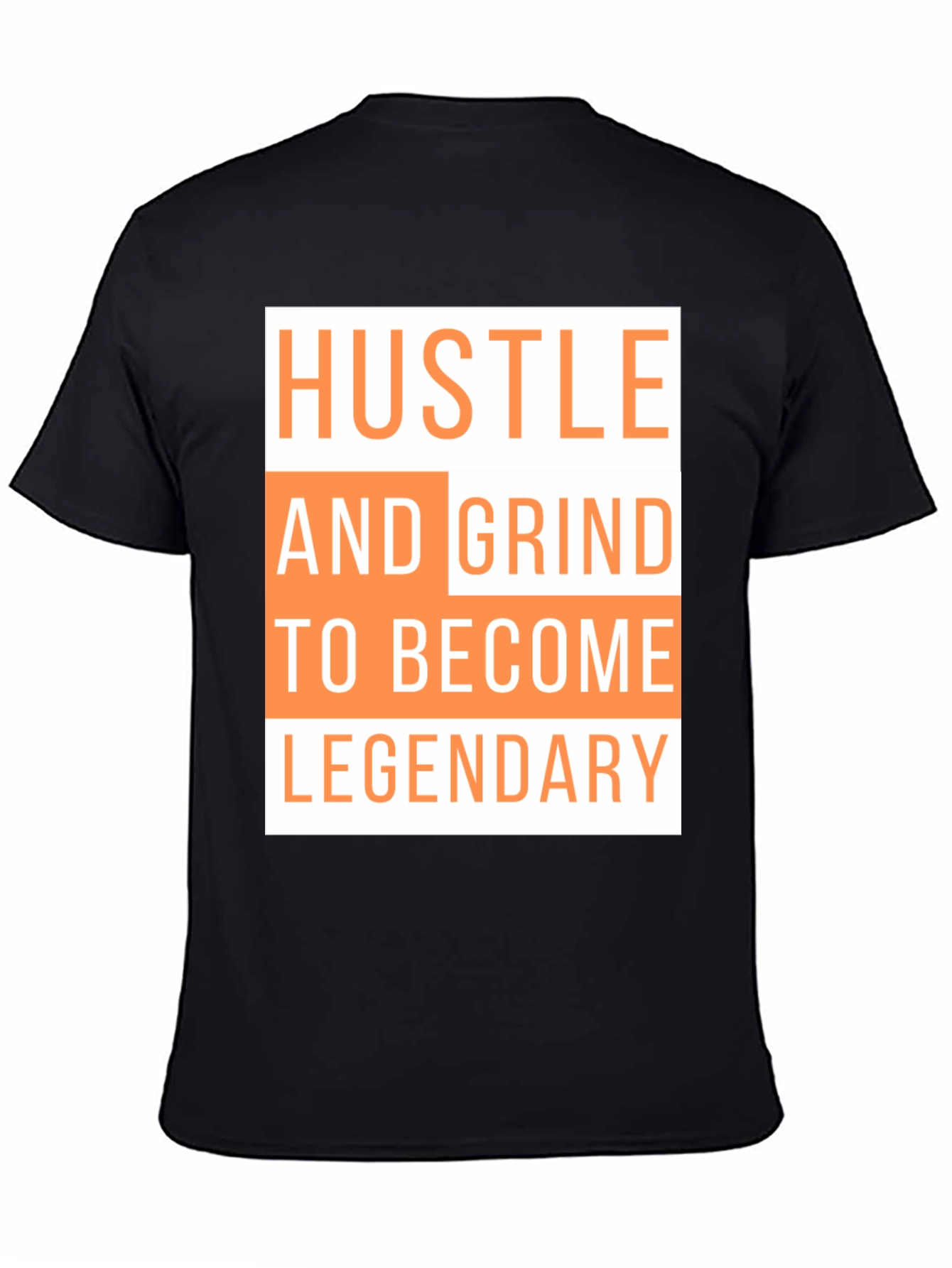 Hustle & Grind Legendary Black T-Shirt