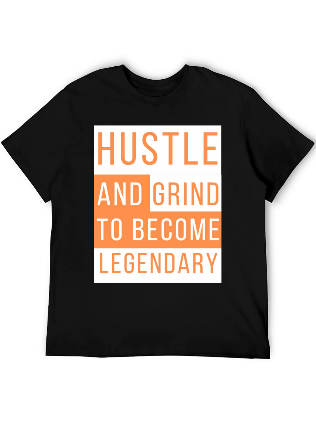 Hustle & Grind Legendary Black T-Shirt