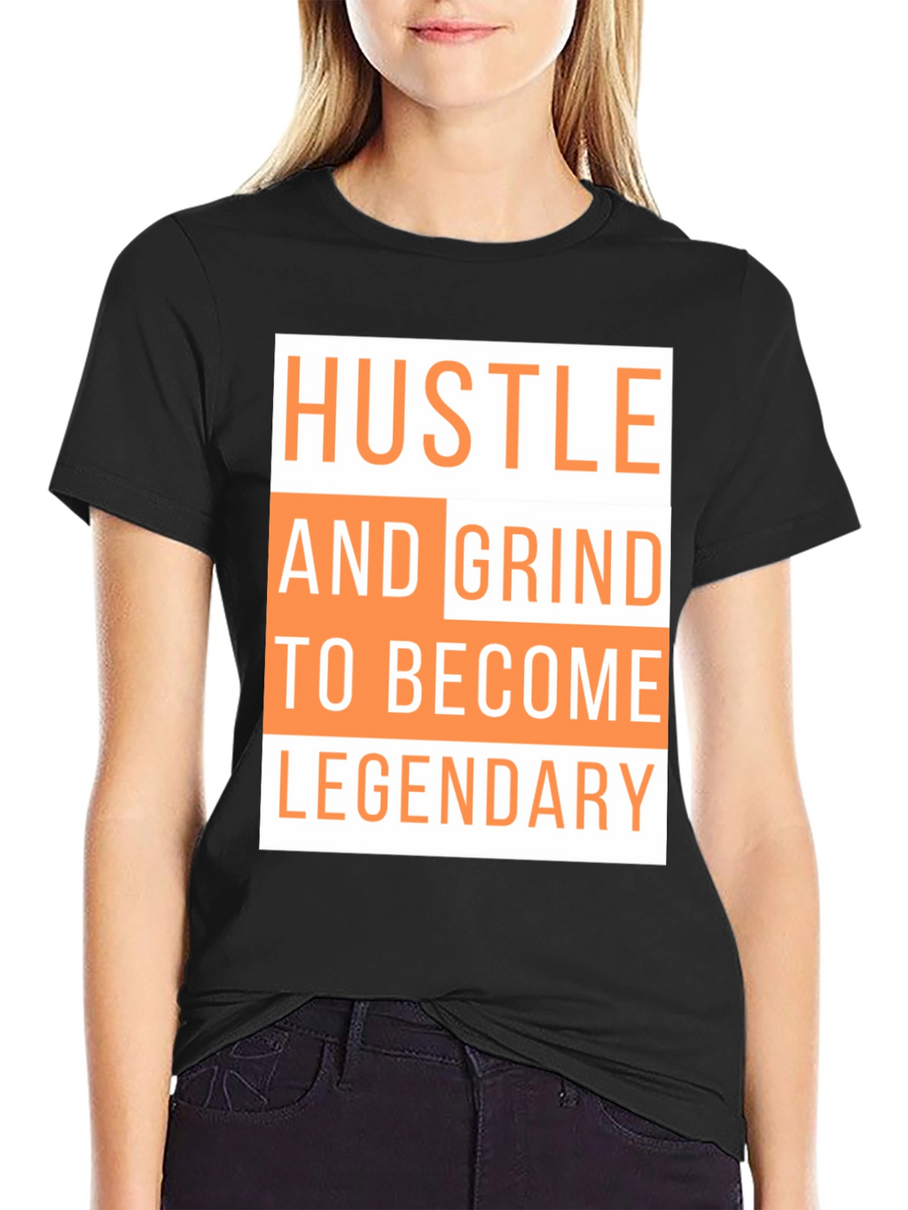 Hustle & Grind Legendary Black T-Shirt