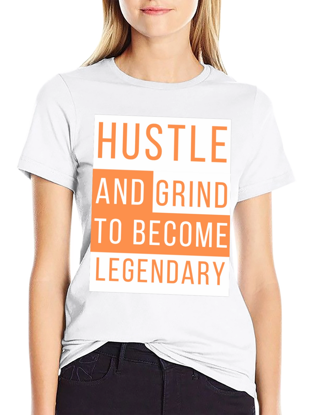 Hustle & Grind Legendary Black T-Shirt