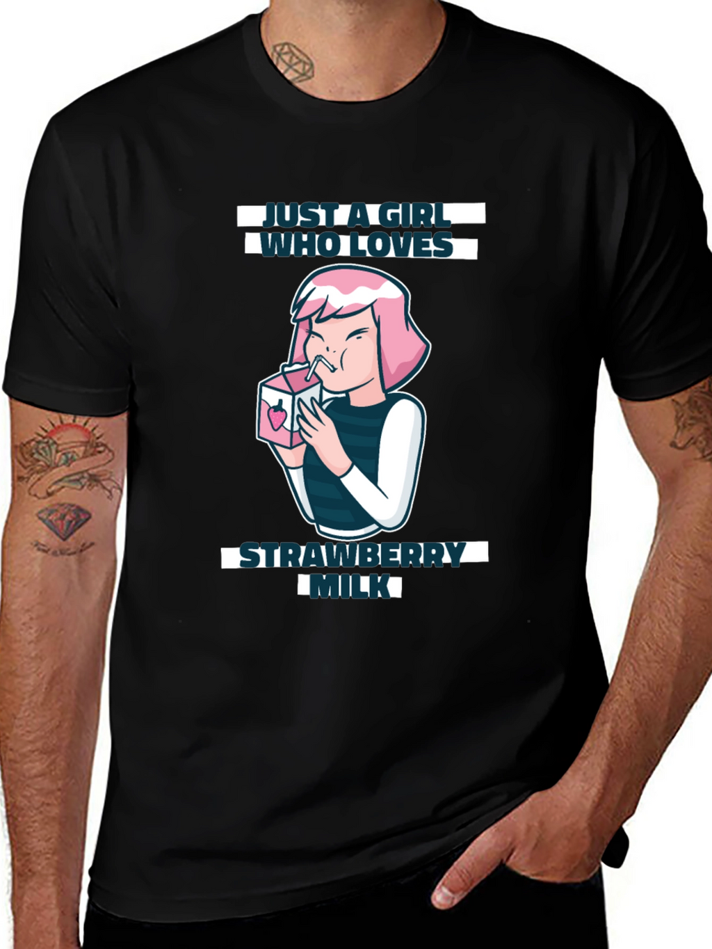 Strawberry Milk Lover T-Shirt