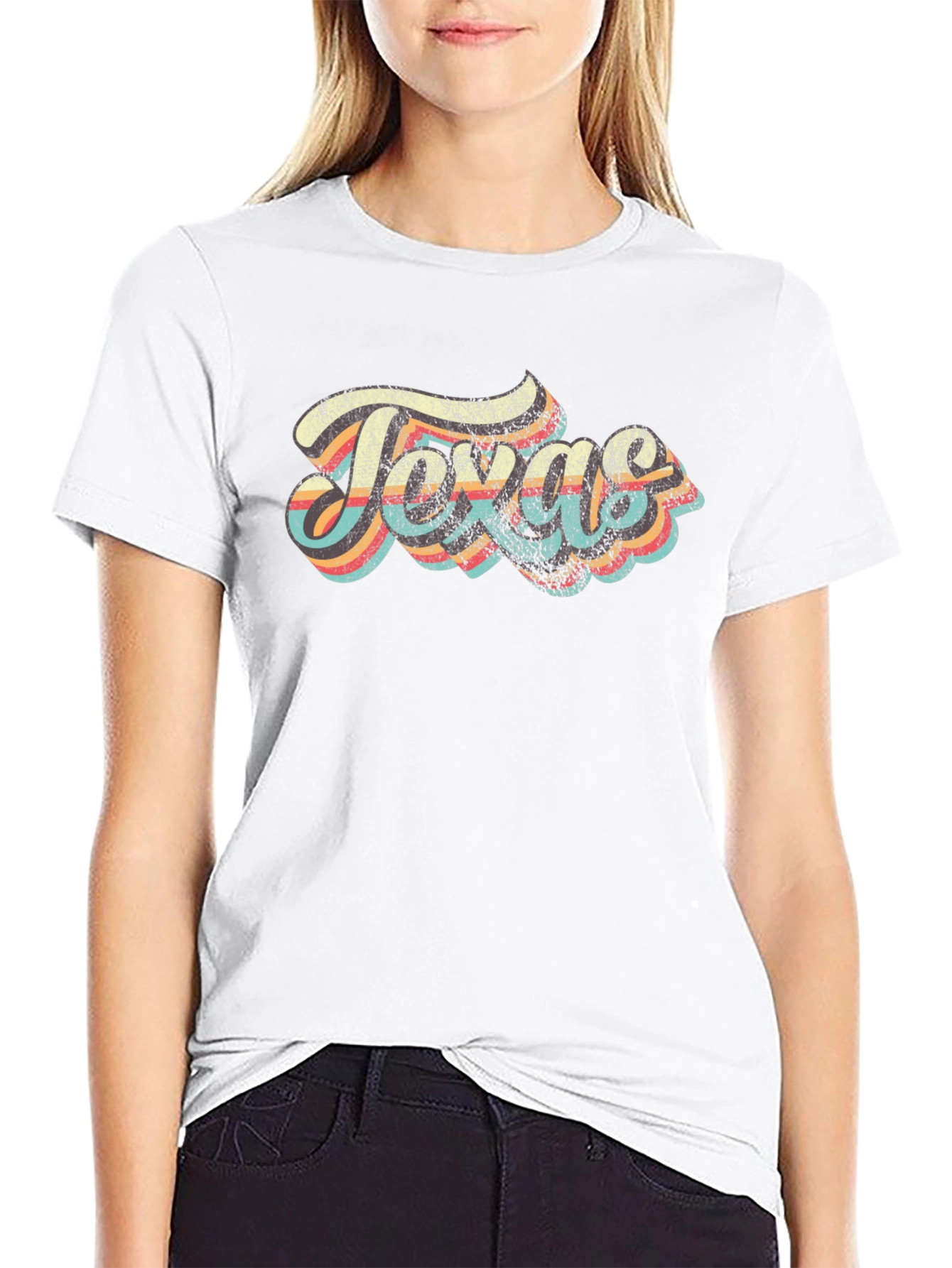 Retro Texas Graphic T-Shirt - Vintage Style Tee