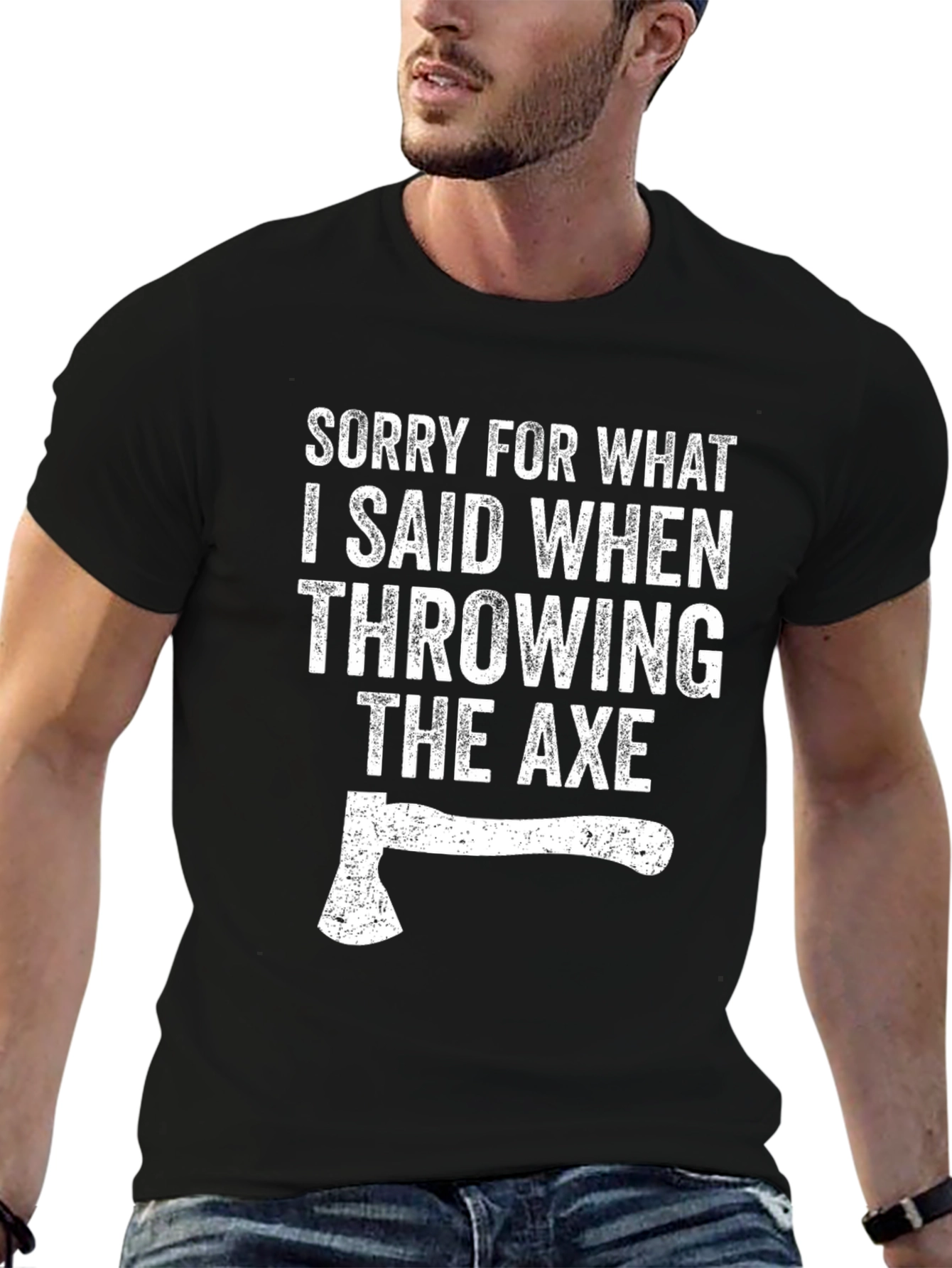 Axe Throwing T-Shirt - Funny Apology Tee