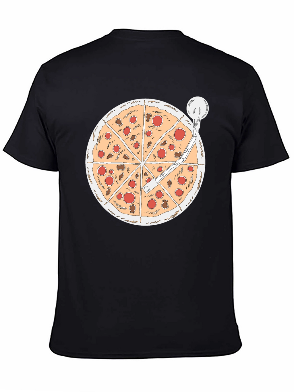 Pizza Turntable Graphic Tee