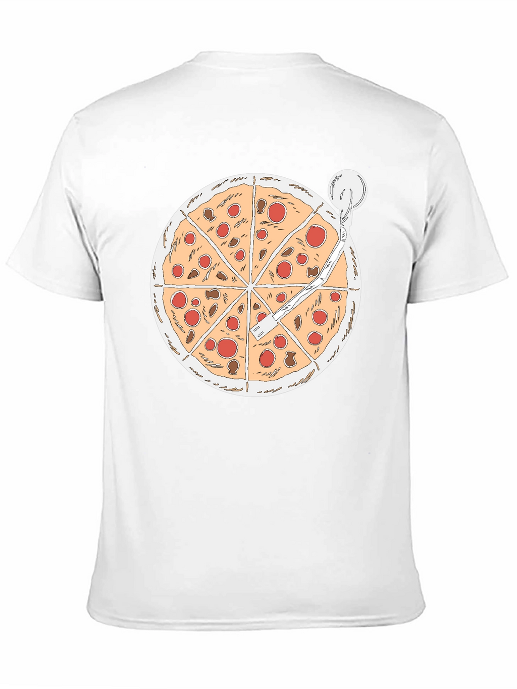 Pizza Turntable Graphic Tee