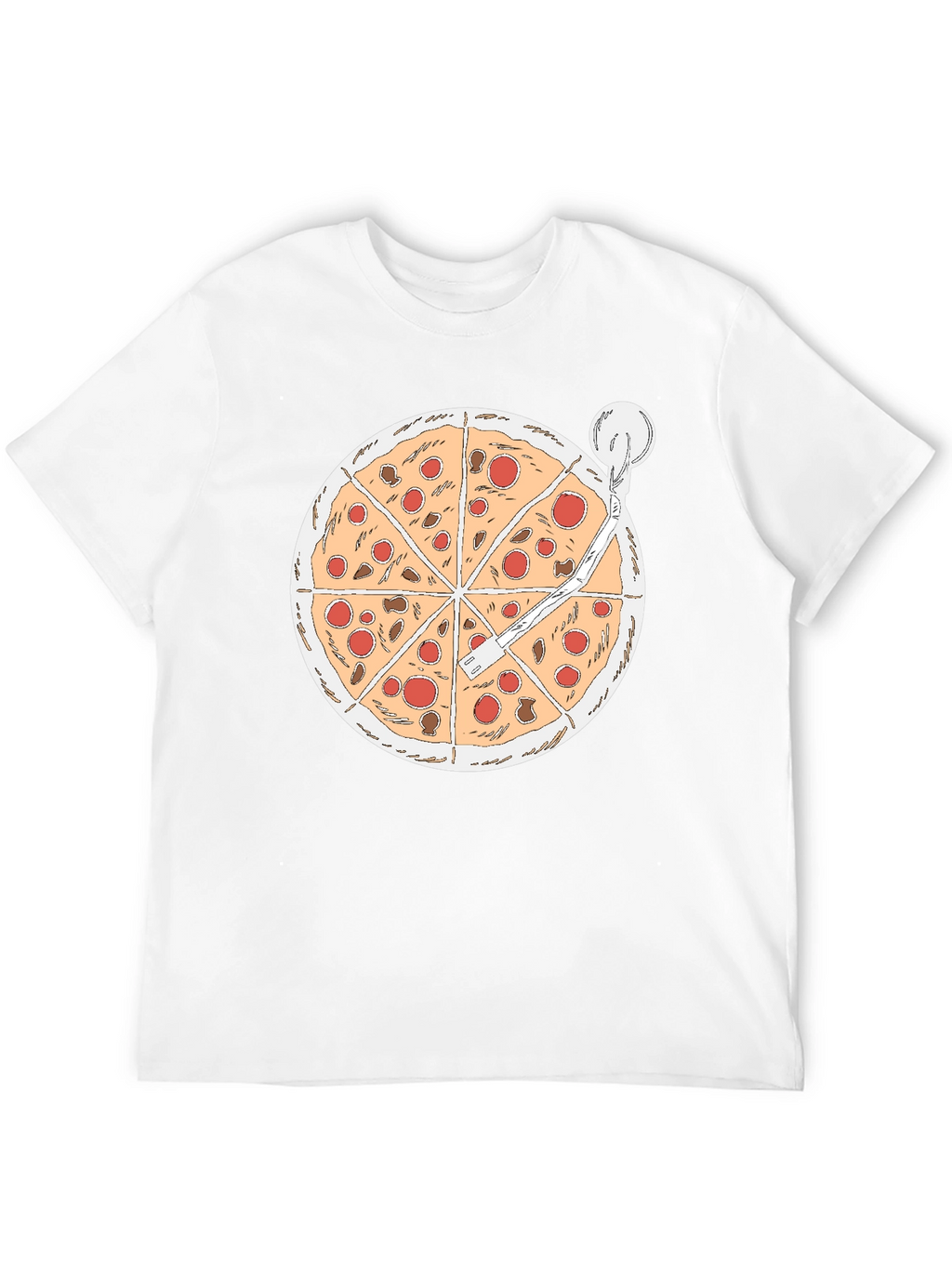 Pizza Turntable Graphic Tee