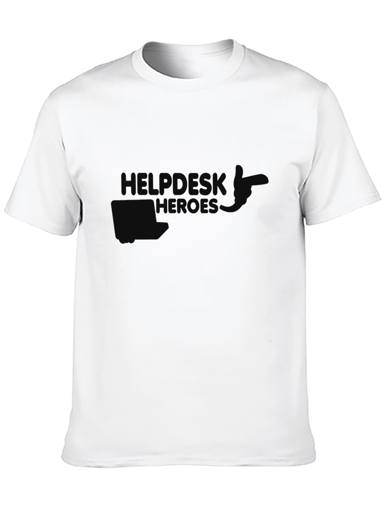 Helpdesk Heroes Graphic T-Shirt - Black