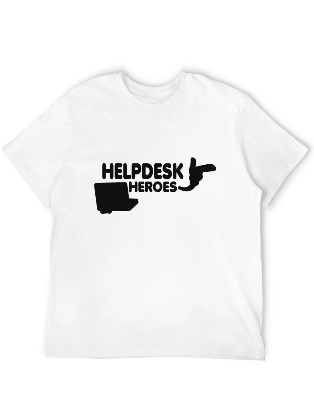 Helpdesk Heroes Graphic T-Shirt - Black