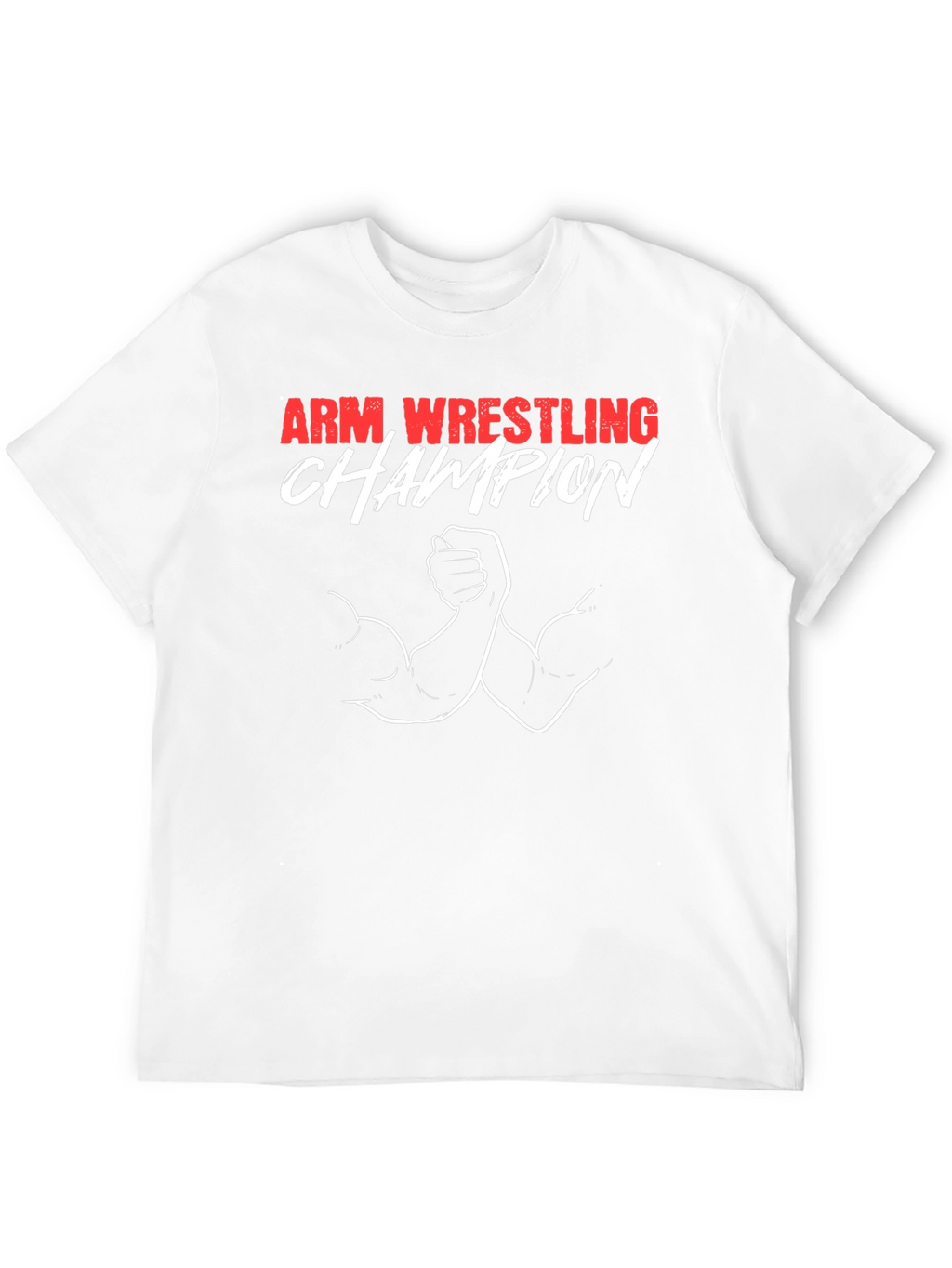 Arm Wrestling Champion Graphic Tee - Black