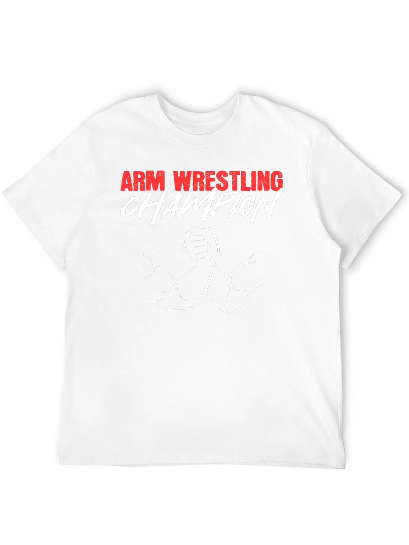 Arm Wrestling Champion Graphic Tee - Black