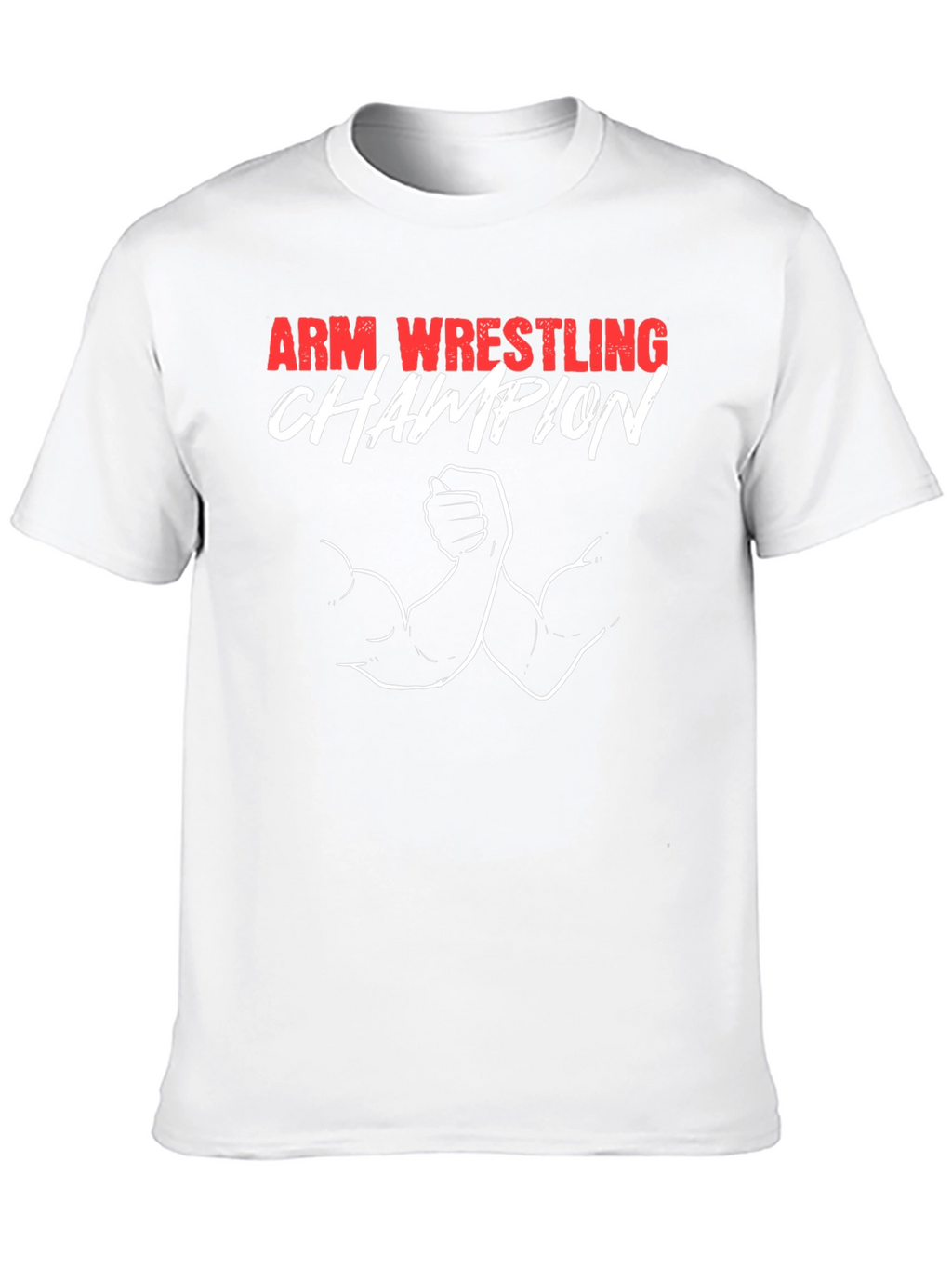 Arm Wrestling Champion Graphic Tee - Black