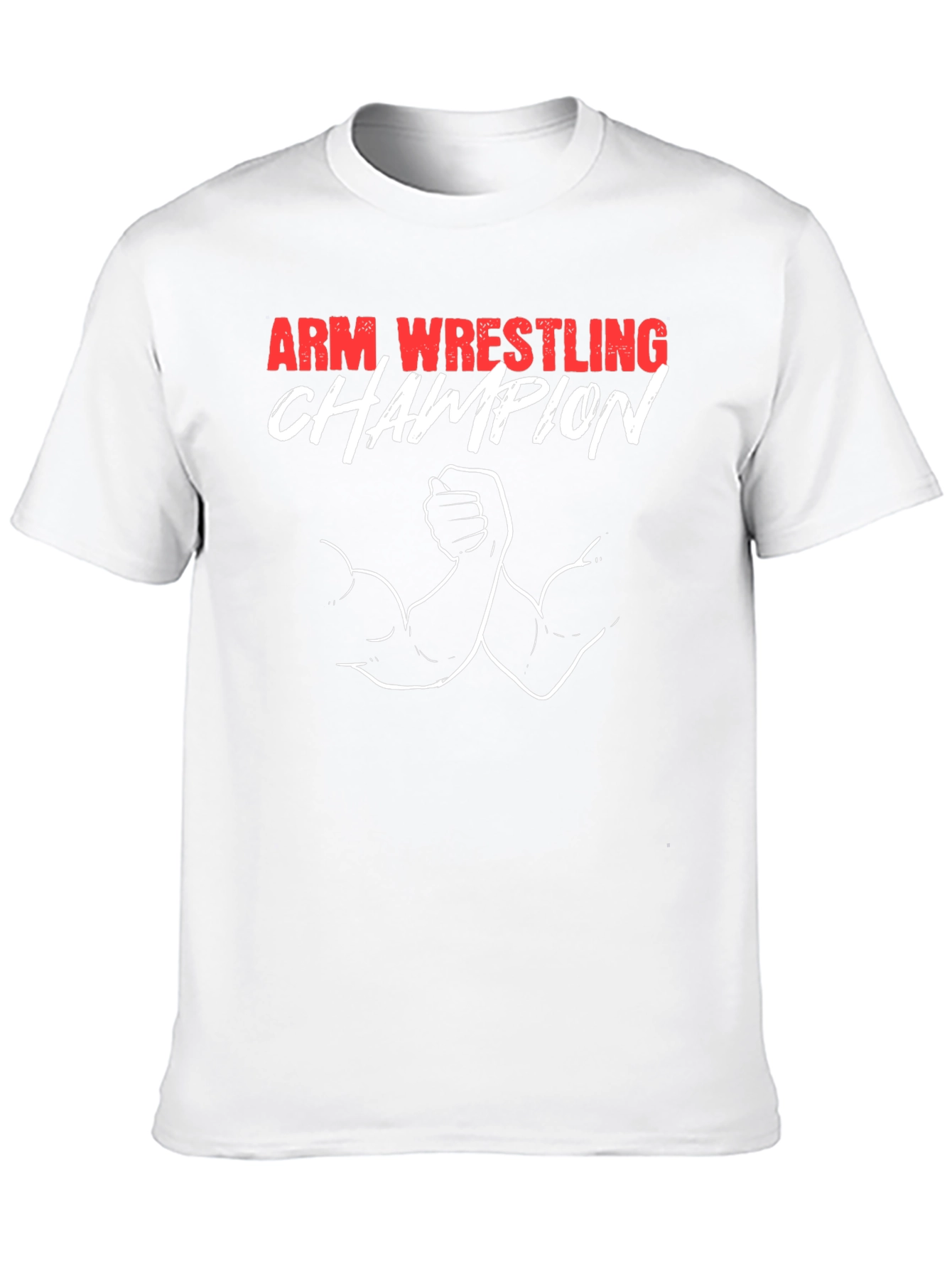 Arm Wrestling Champion Graphic Tee - Black