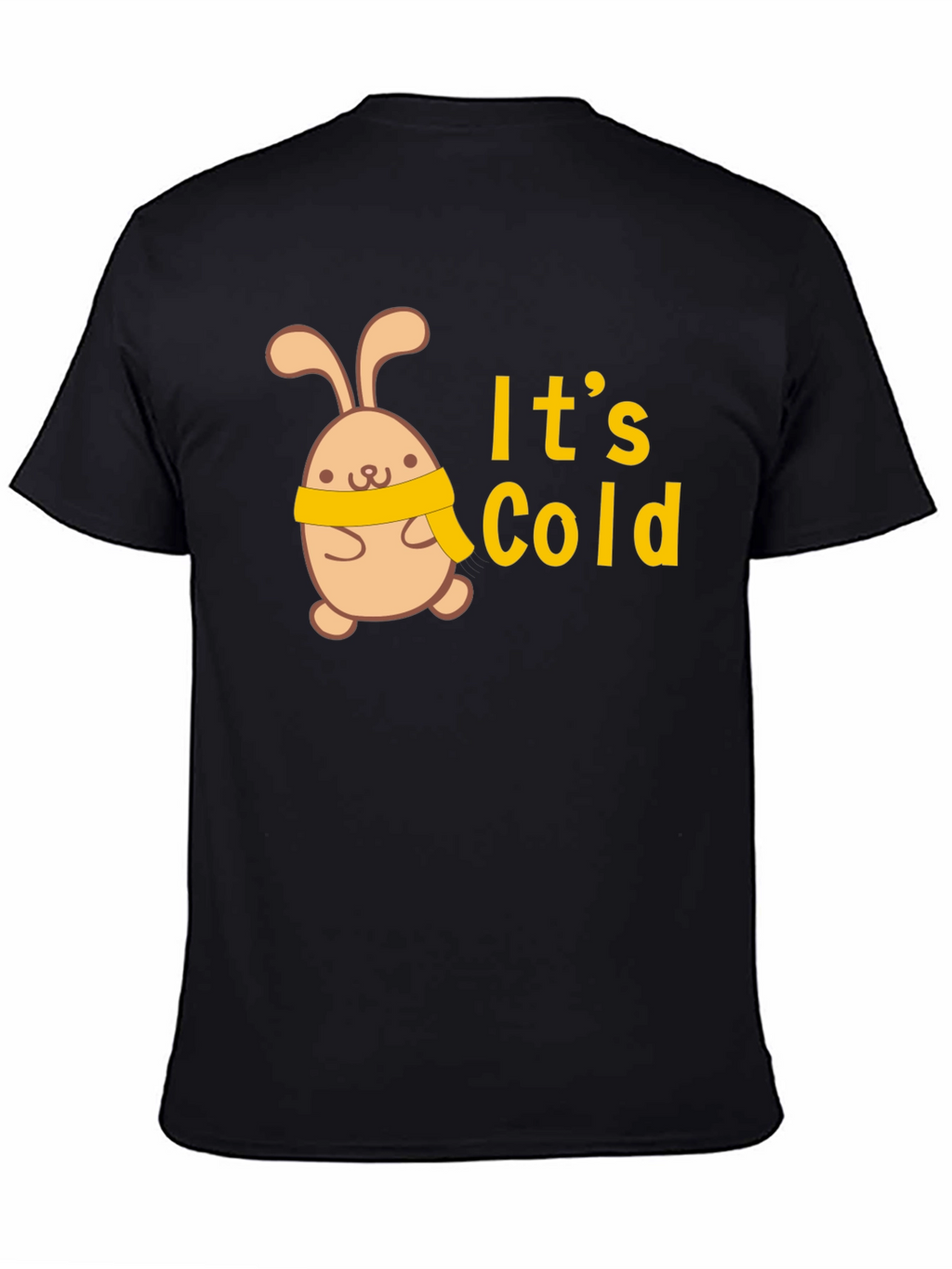 Cute Bunny Its Cold Graphic Tee