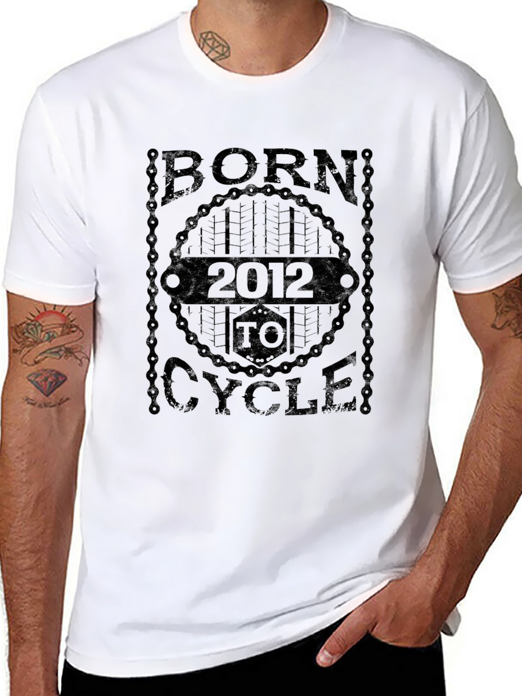 Born to Cycle 2012 Graphic Tee