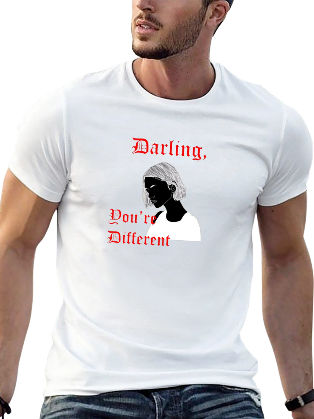 Darling Youre Different Graphic T-Shirt