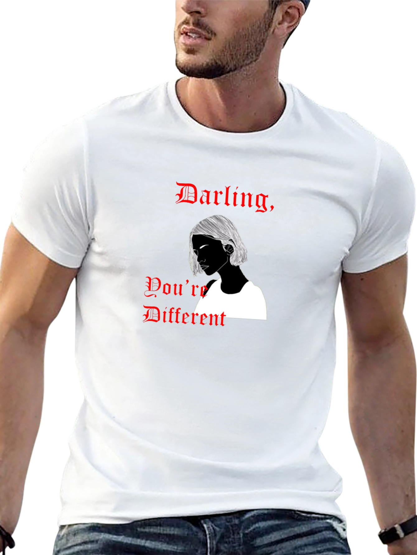 Darling Youre Different Graphic T-Shirt