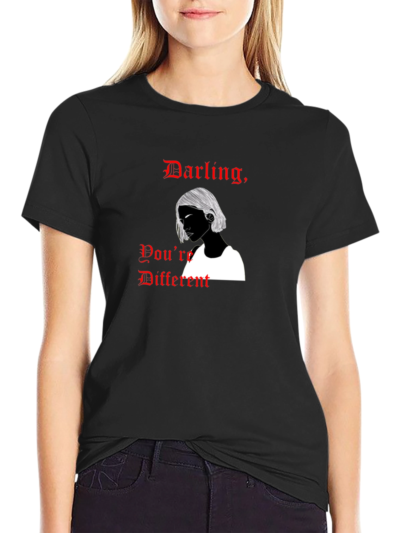 Darling Youre Different Graphic T-Shirt