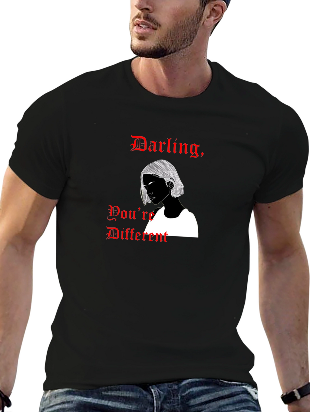 Darling Youre Different Graphic T-Shirt
