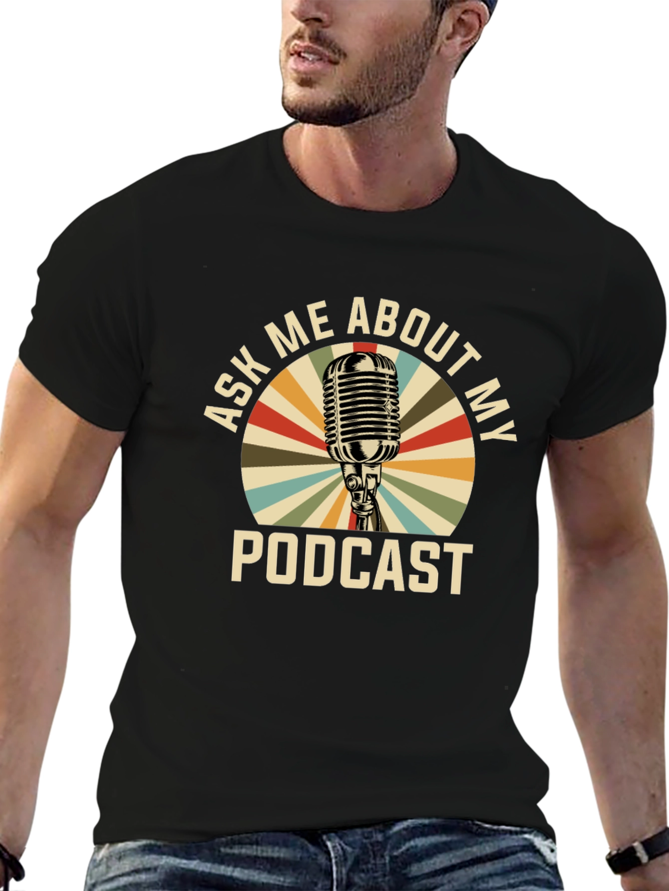 Ask Me About My Podcast T-Shirt